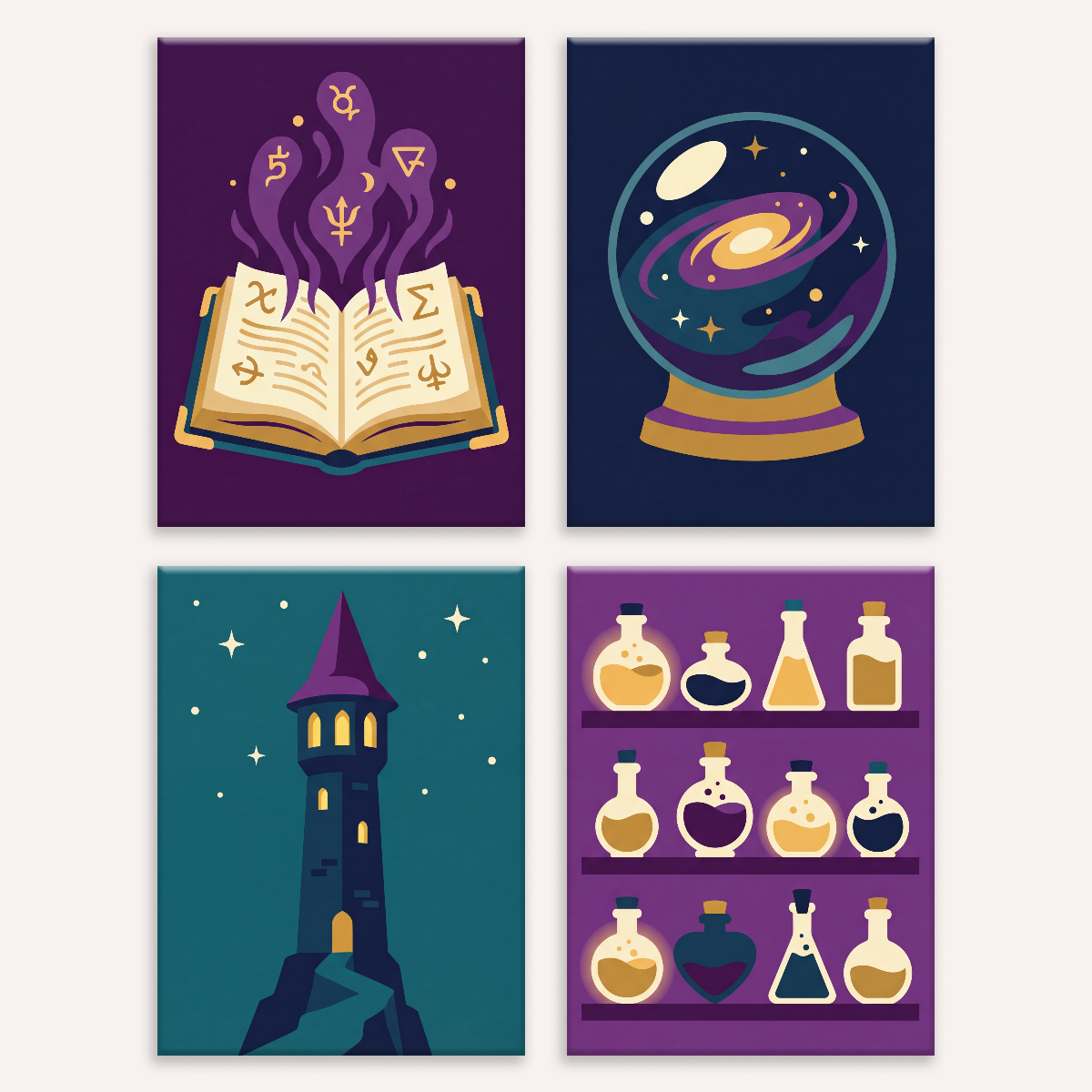 Arcane Secrets - Number Artist Paint by Numbers Kits