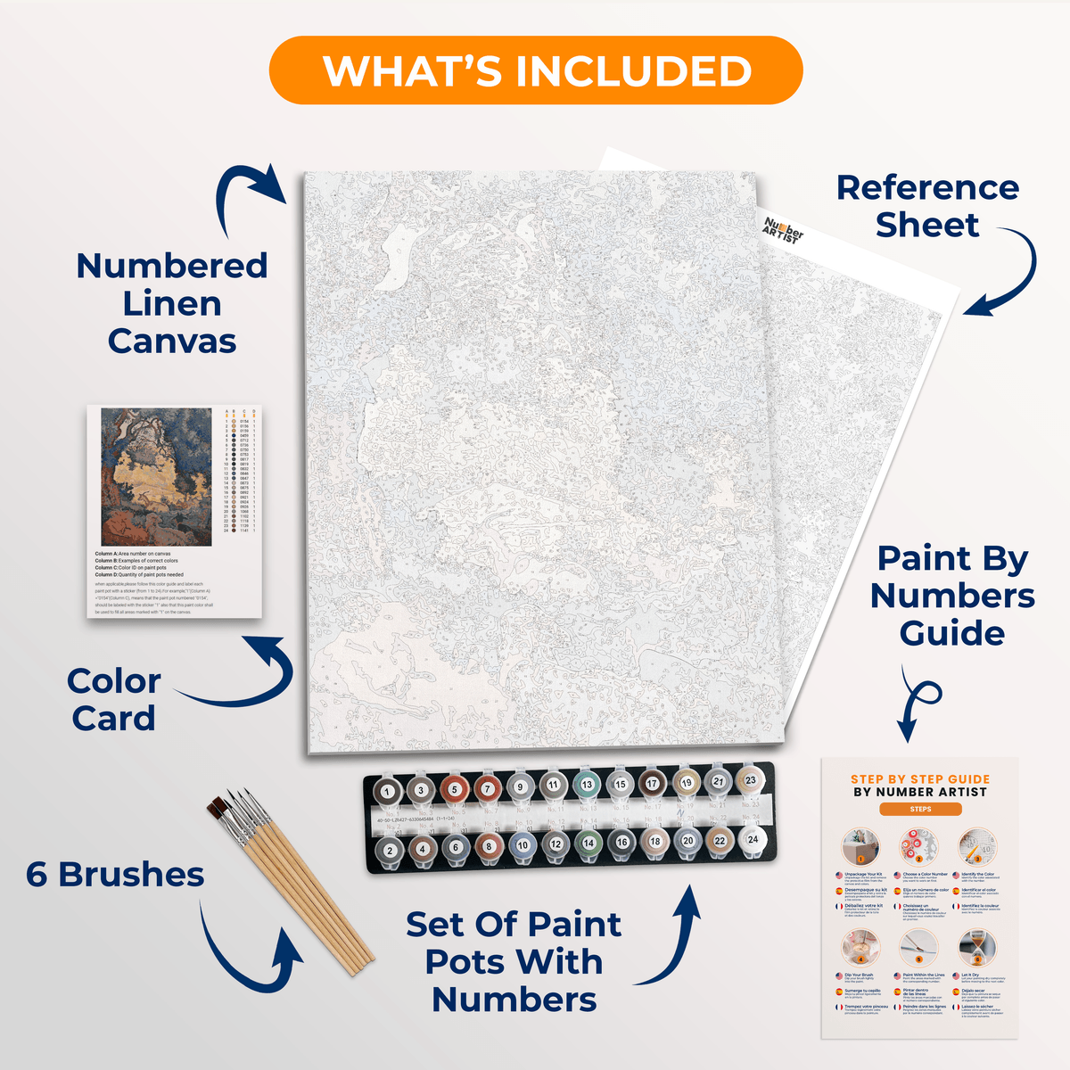 Landscape with Goats by Henri-Edmond Cross - Number Artist Paint by Numbers Kits