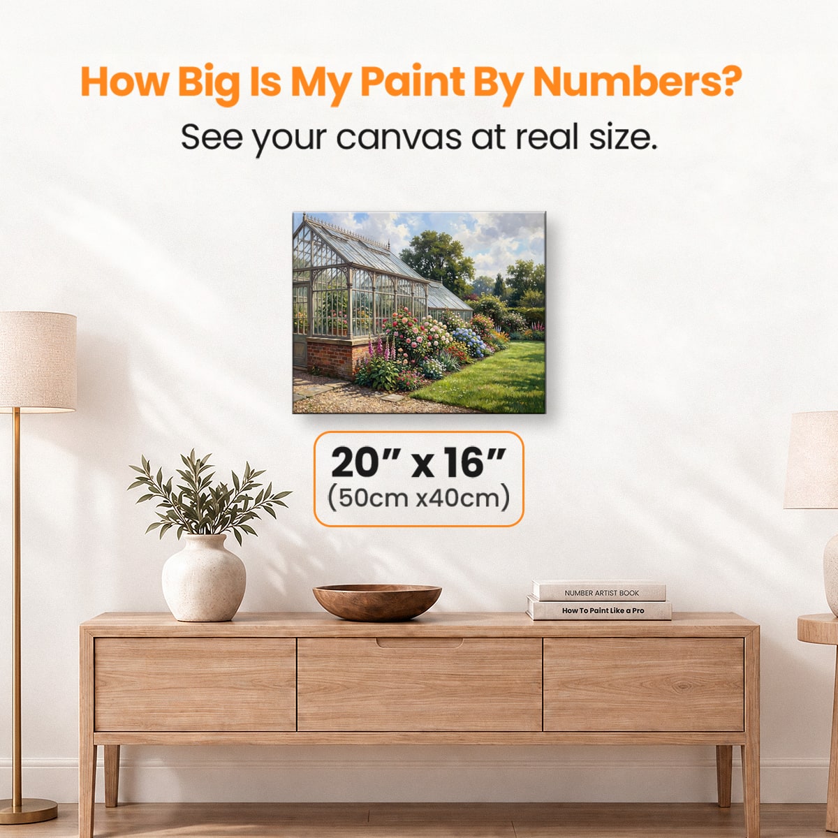 Conservatory Bloom - Number Artist Paint by Numbers Kits