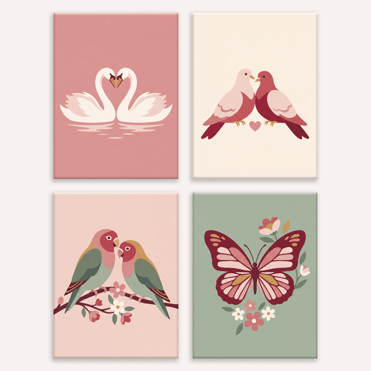 Love Takes Flight - Number Artist Paint by Numbers Kits