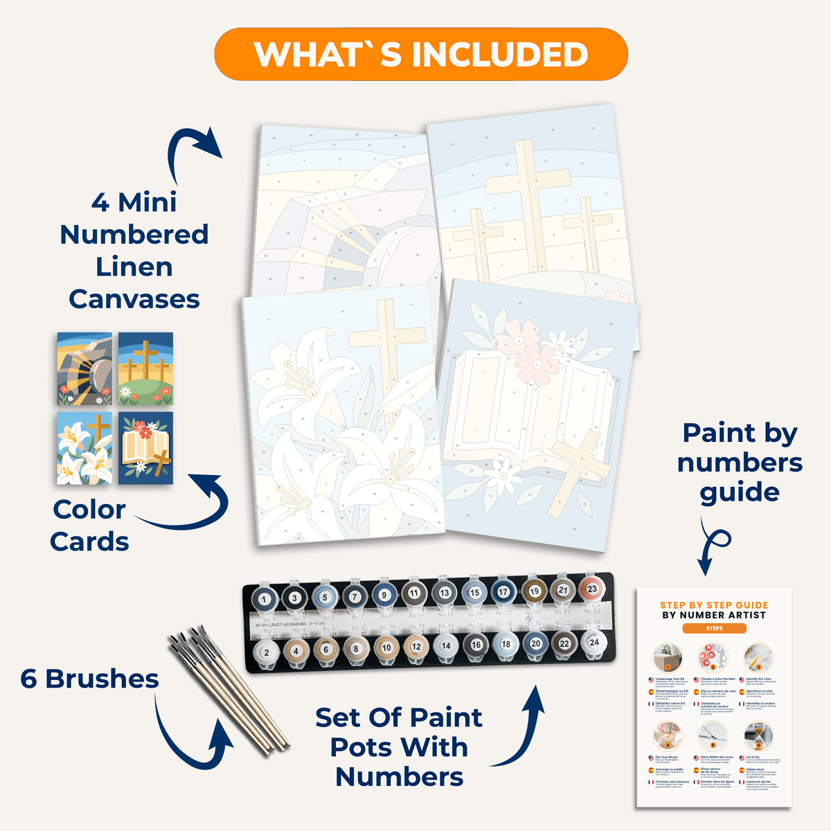 Easter Hope - Number Artist Paint by Numbers Kits