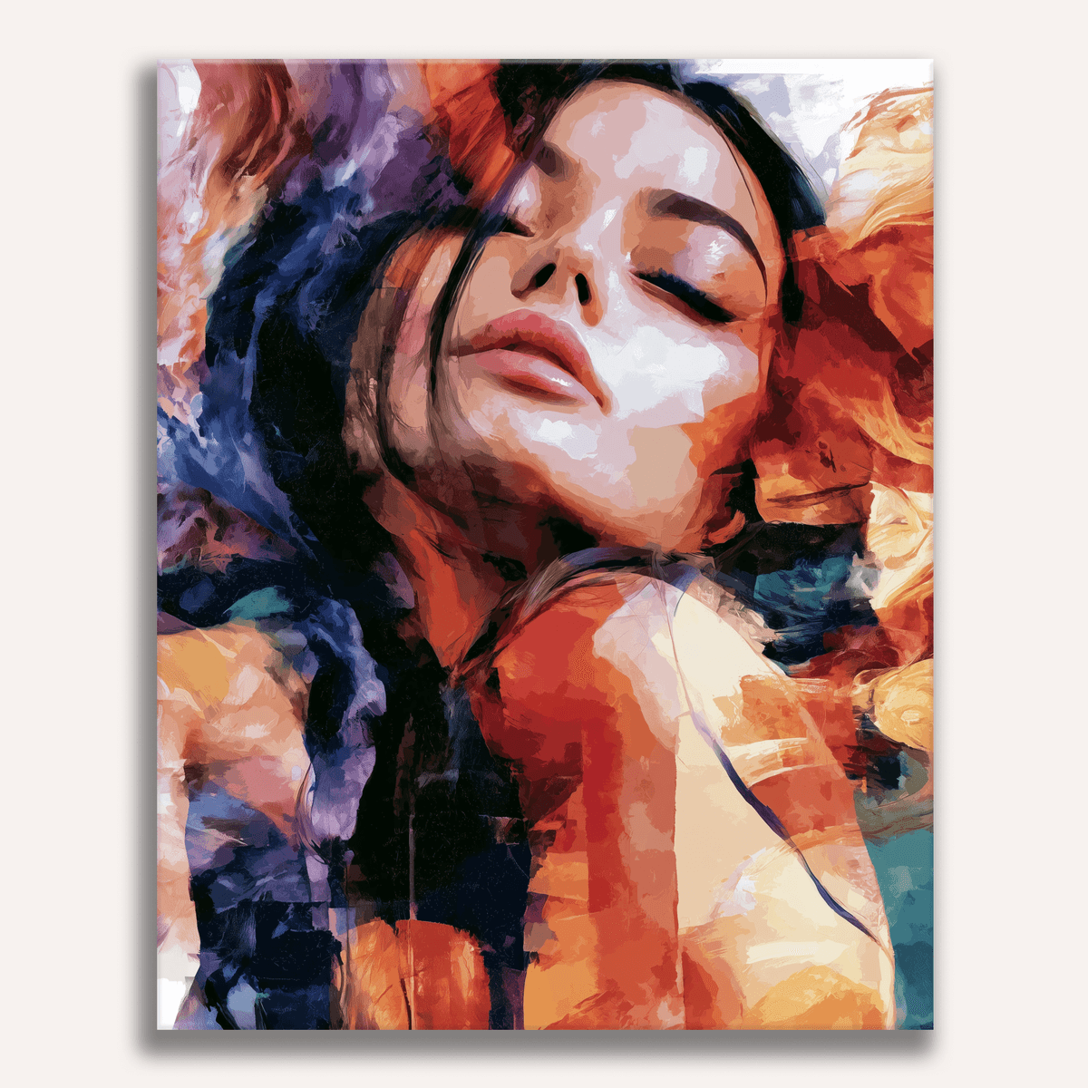 Feminine Abstraction - Number Artist Paint by Numbers Kits