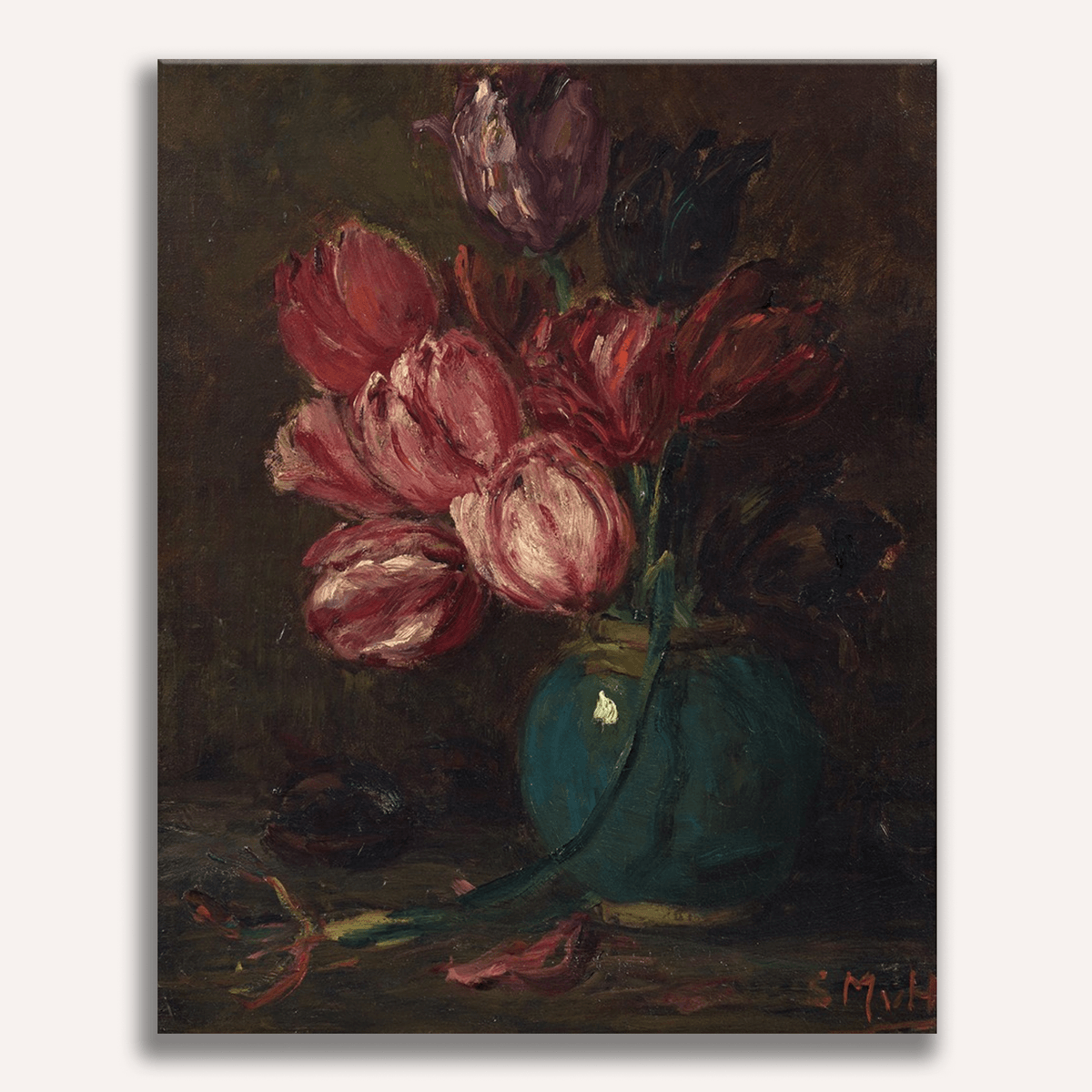 Tulips by Sientje M. Van Houten - Number Artist Paint by Numbers Kits