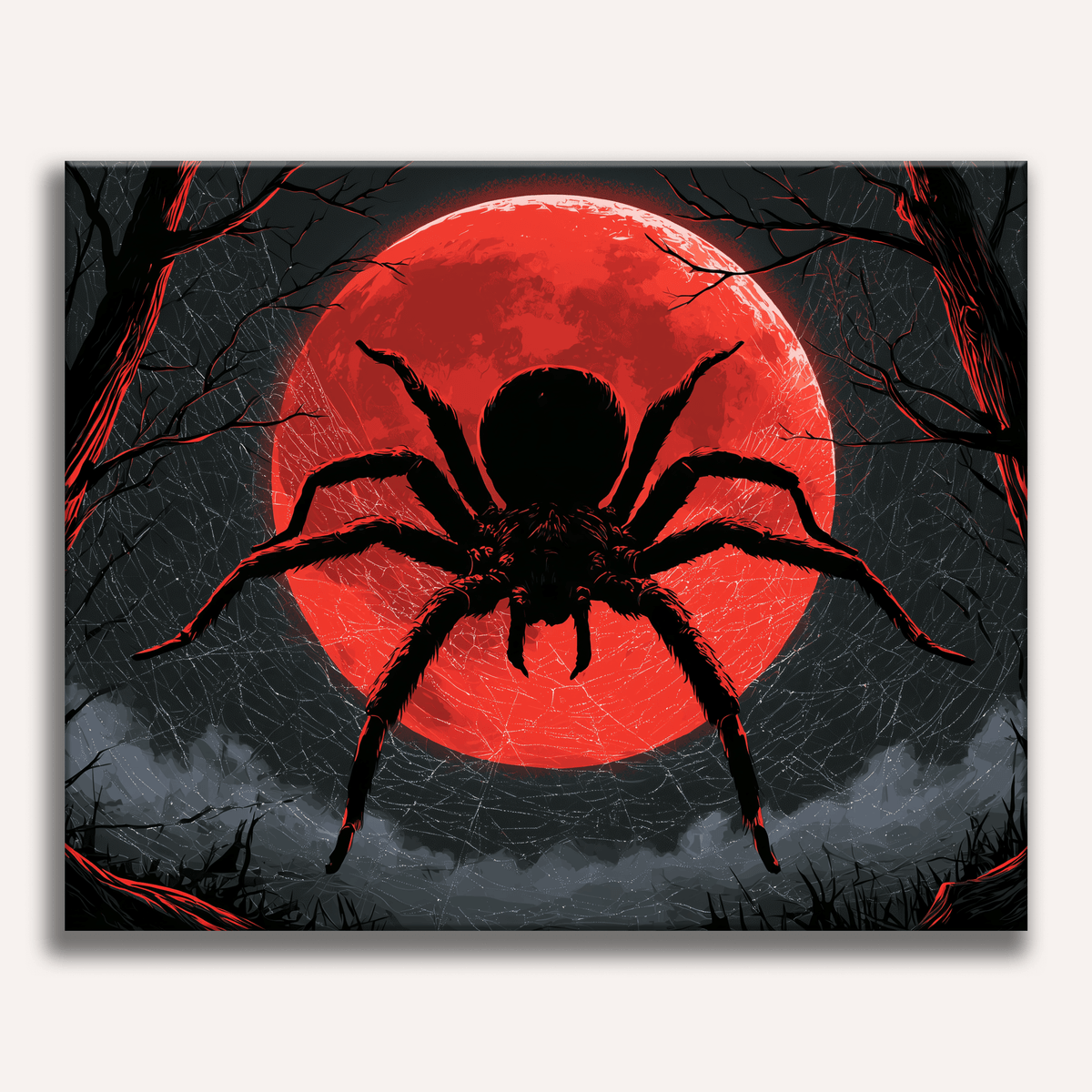 Blood Moon Arachnid - Number Artist Paint by Numbers Kits