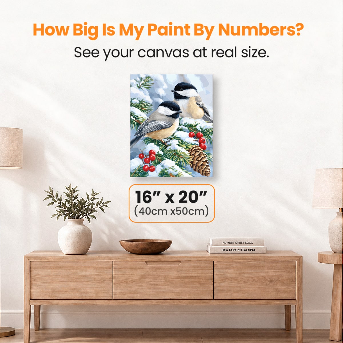 Winter Friends - Number Artist Paint by Numbers Kits