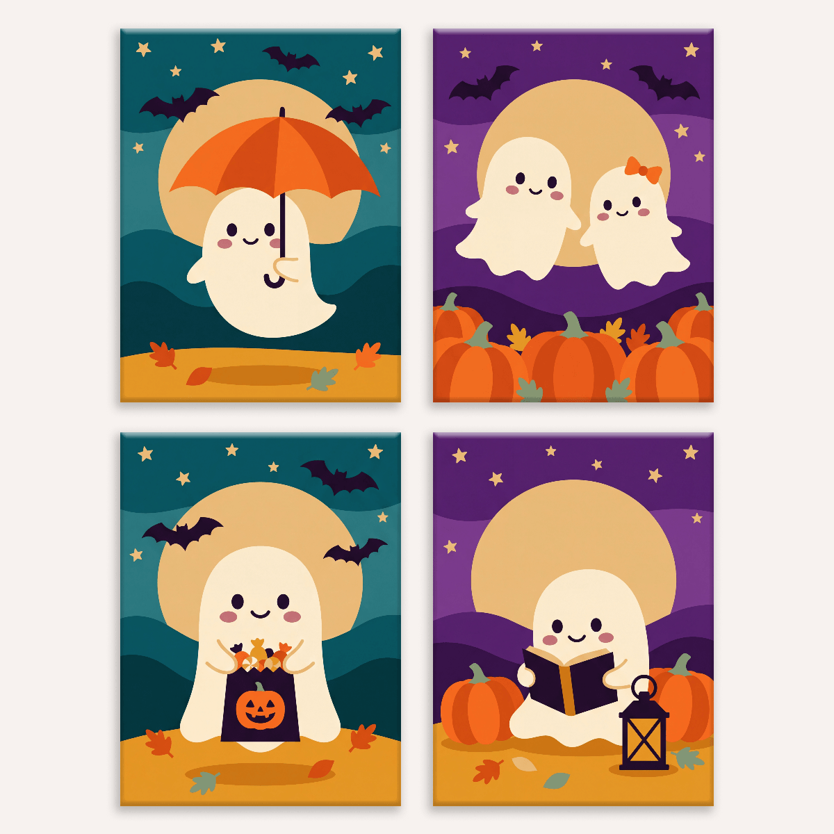 Spooky Cute - Number Artist Paint by Numbers Kits