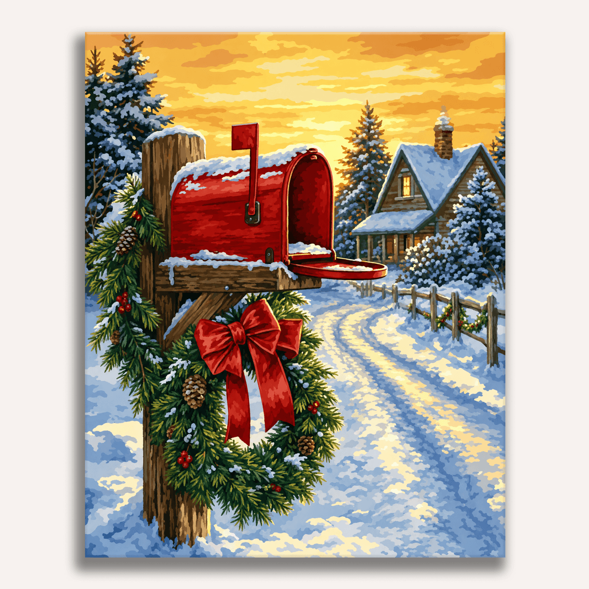 Letters Home - Number Artist Paint by Numbers Kits