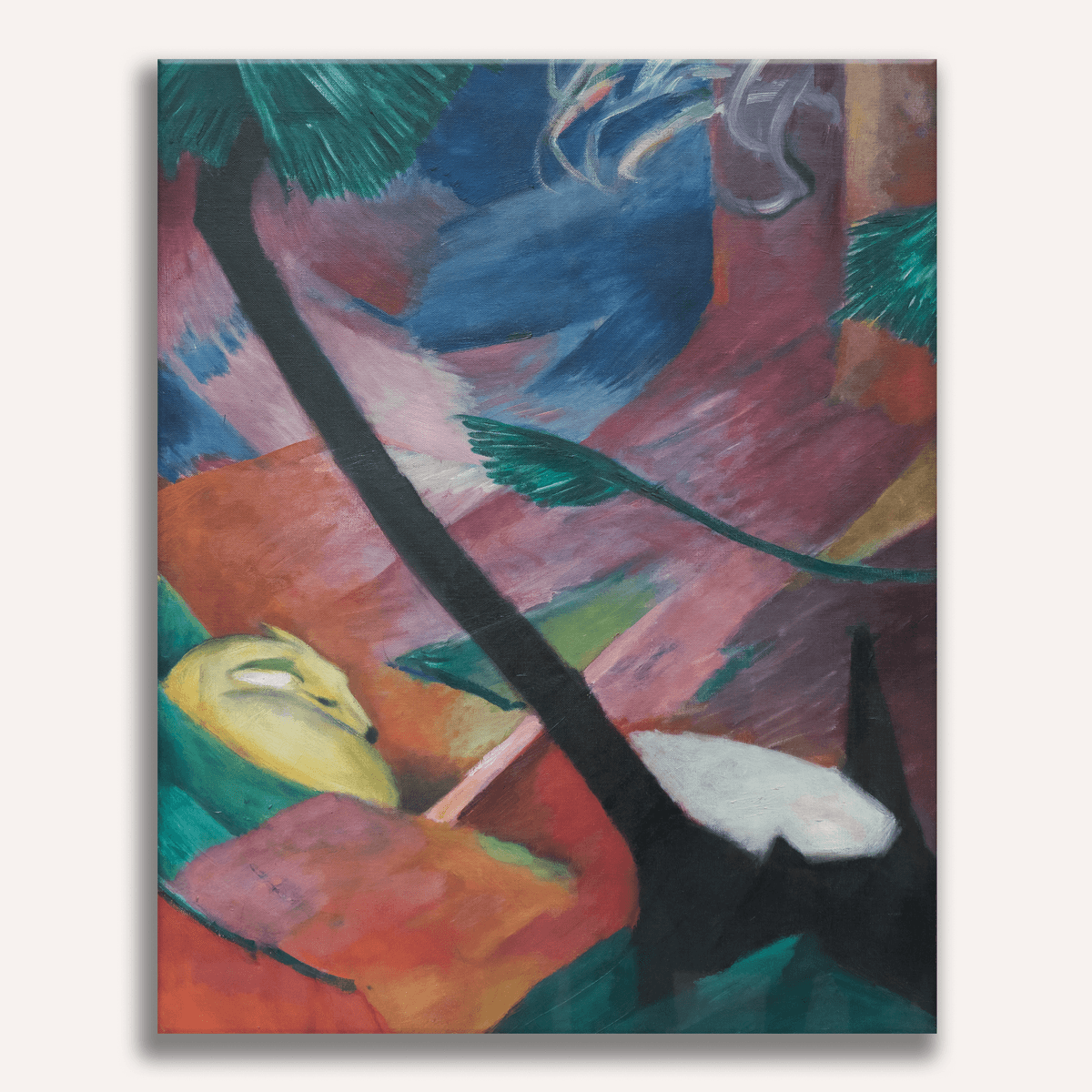 Deer in the Forest by Franz Marc - Number Artist Paint by Numbers Kits
