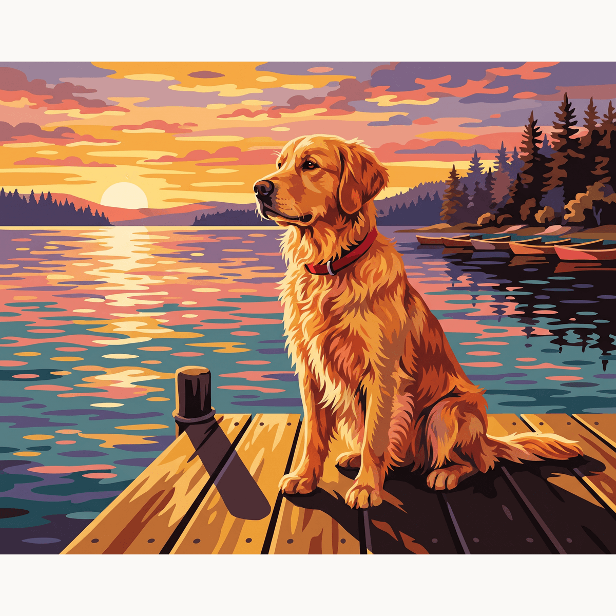 Faithful Friend - Number Artist Paint by Numbers Kits