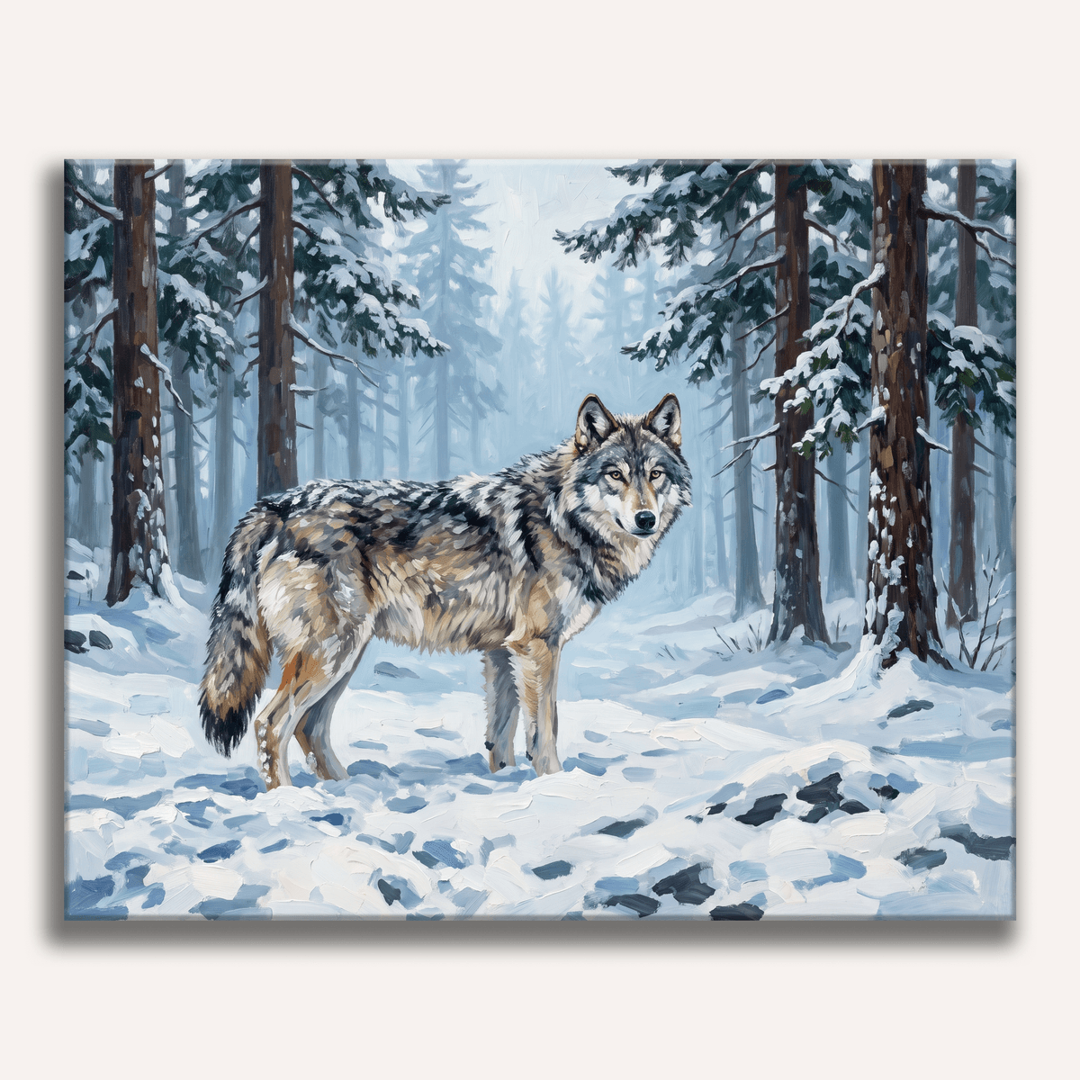 Winter Vigil - Number Artist Paint by Numbers Kits