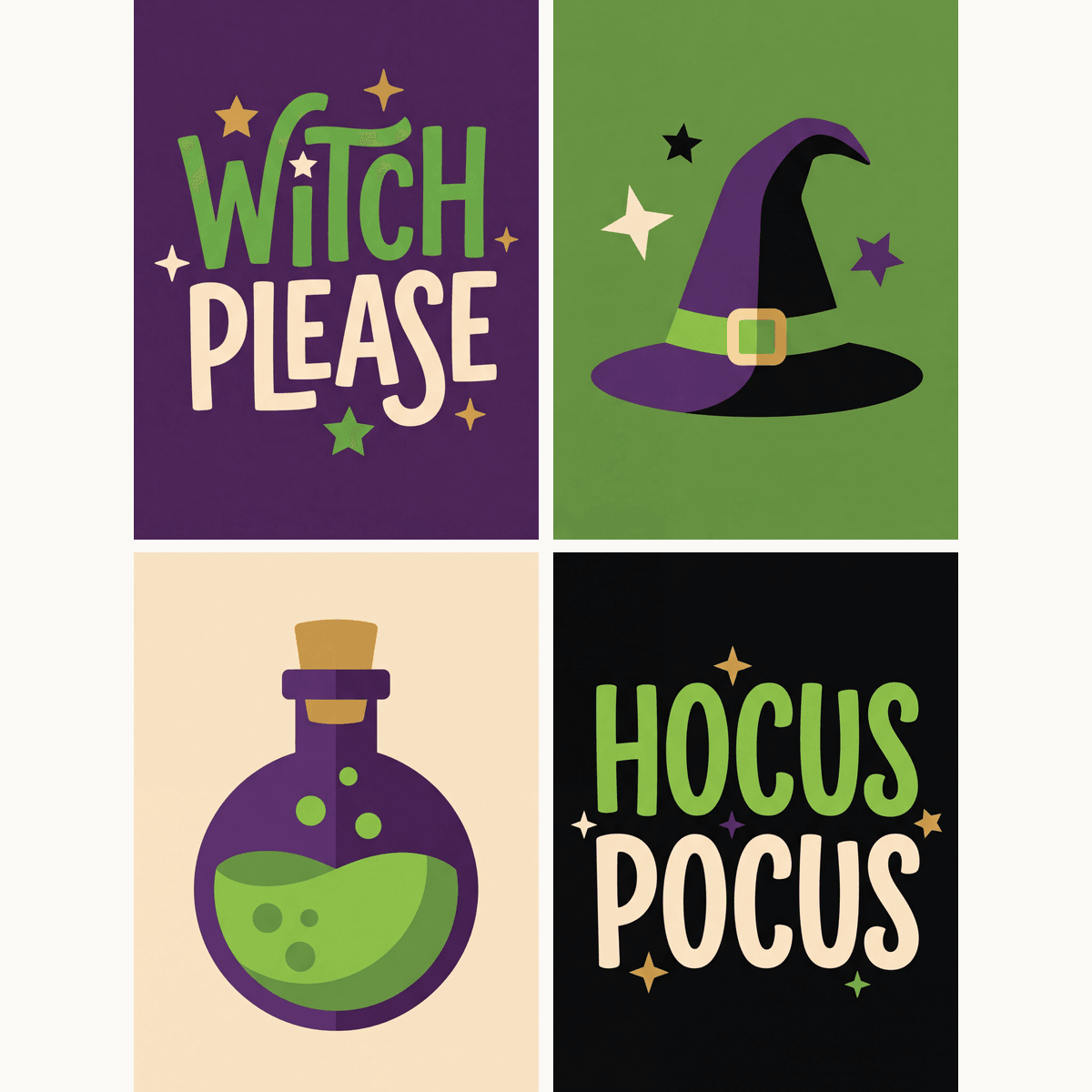 Witch Please - Number Artist Paint by Numbers Kits