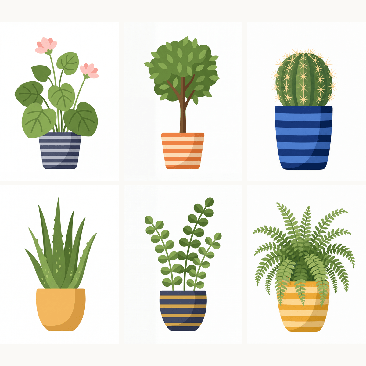 Minimal Greens - Number Artist Paint by Numbers Kits