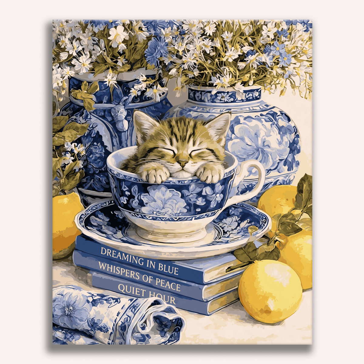 Cup of Whiskers - Number Artist Paint by Numbers Kits
