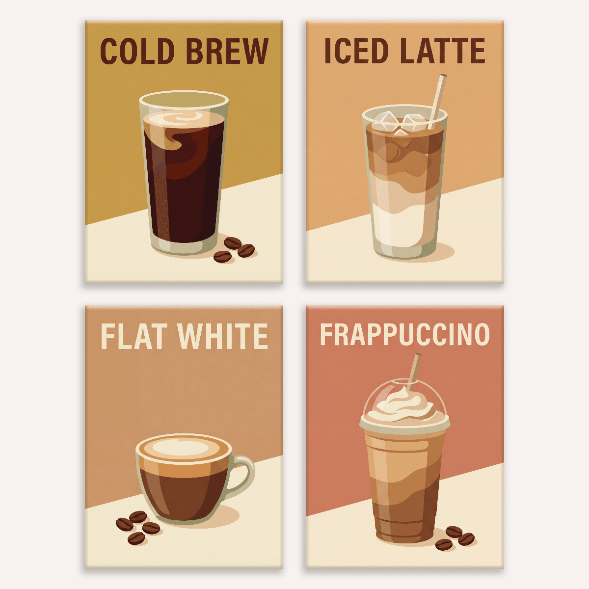 Iced Coffee Bar - Number Artist Paint by Numbers Kits
