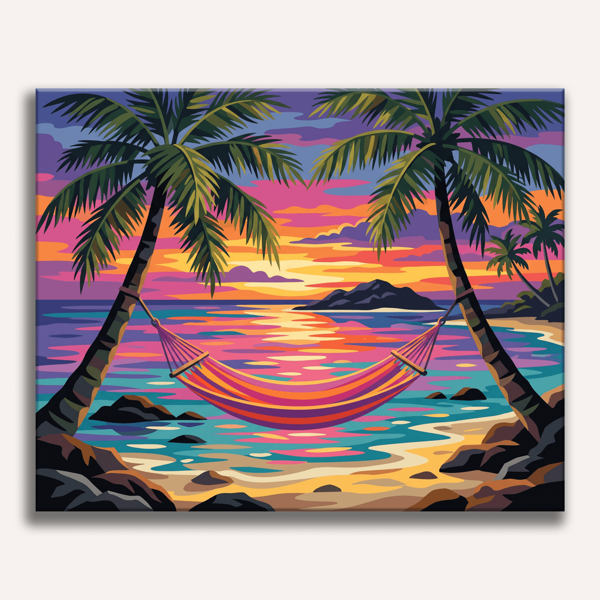 Slow Evenings - Number Artist Paint by Numbers Kits