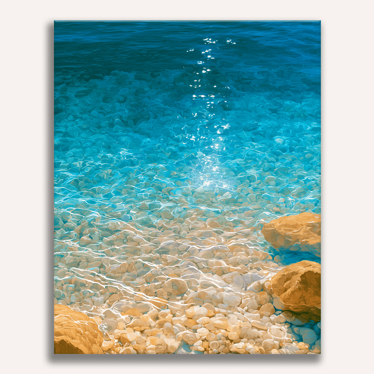 Crystal Clear Waters - Number Artist Paint by Numbers Kits