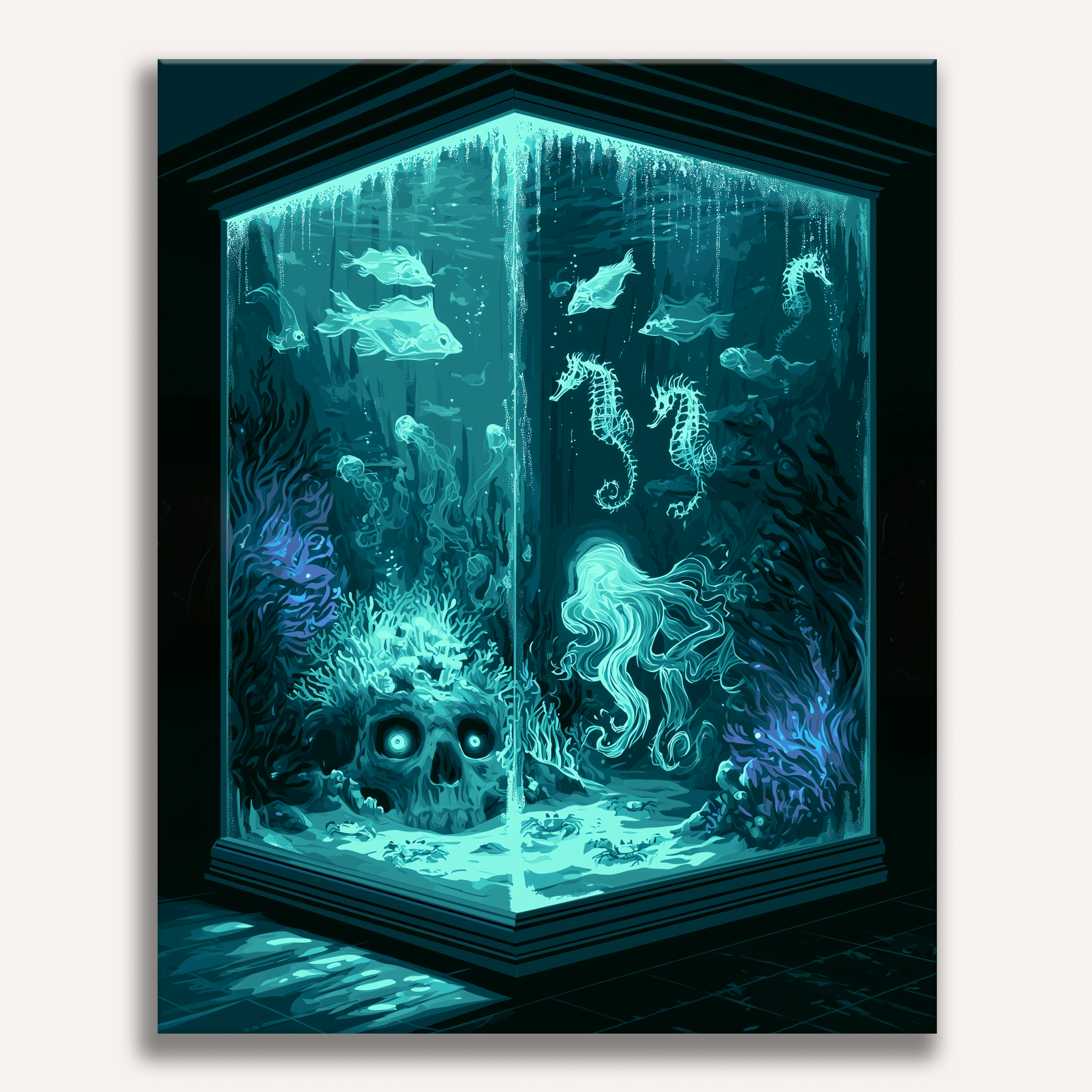 Lifeless Aquarium - Number Artist Paint by Numbers Kits