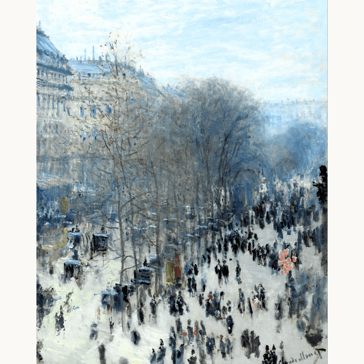 Boulevard des Capucines by Claude Monet - Number Artist Paint by Numbers Kits