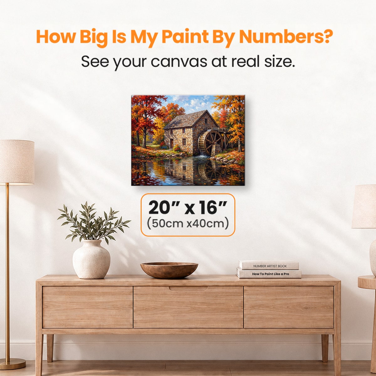 Quiet Millstream - Number Artist Paint by Numbers Kits