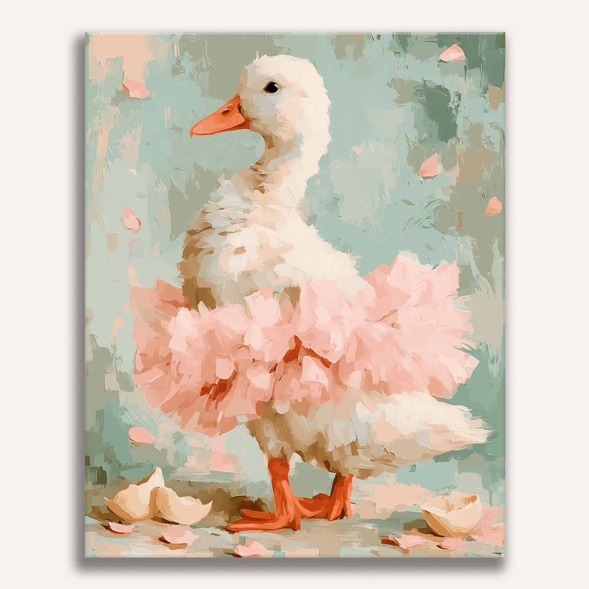 Tutu Duck - Number Artist Paint by Numbers Kits