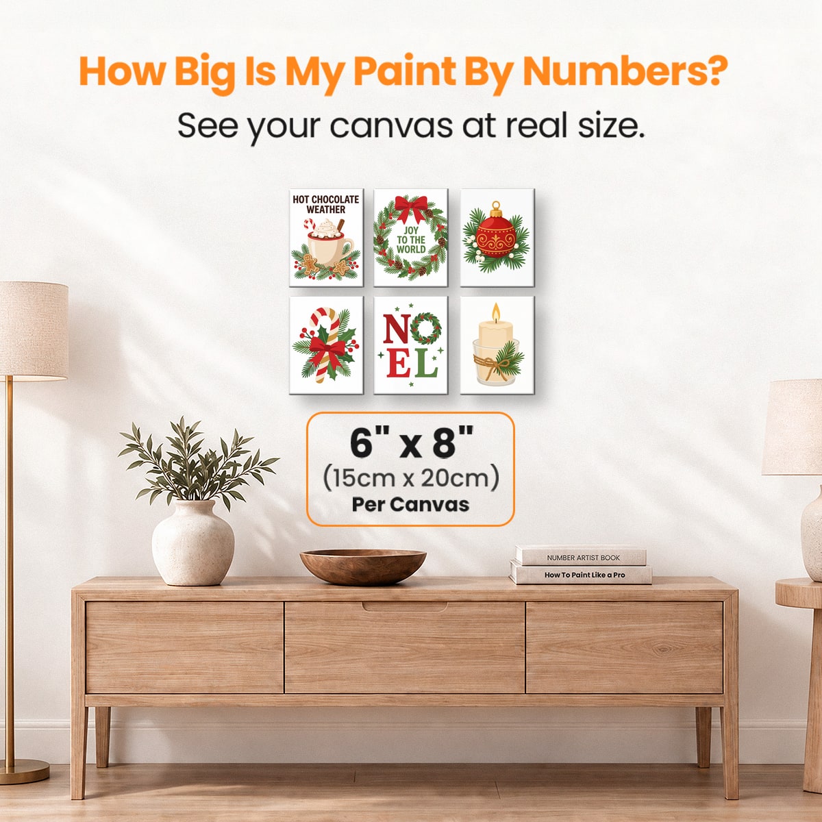Joy to the World - Number Artist Paint by Numbers Kits