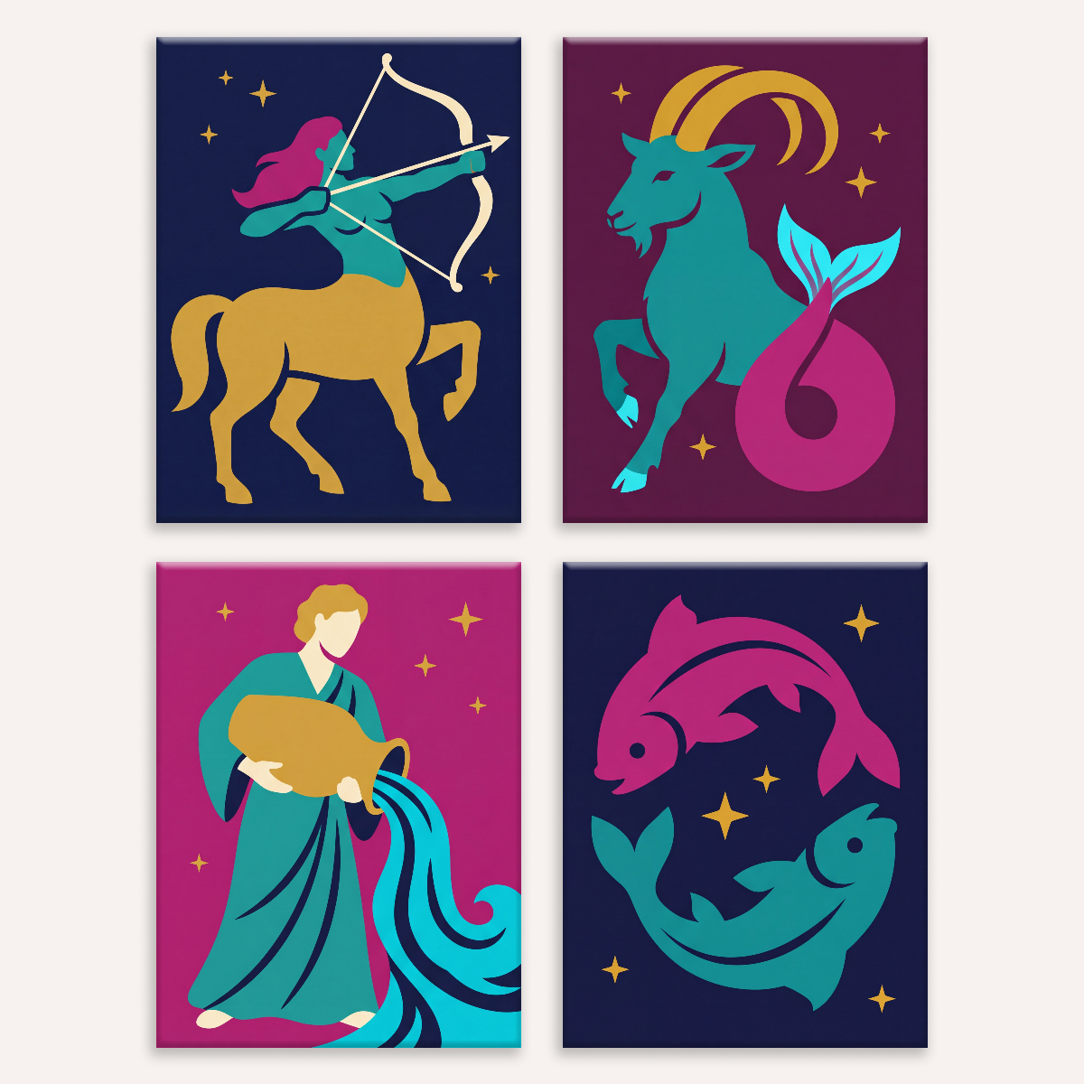 Zodiac Signs III - Number Artist Paint by Numbers Kits