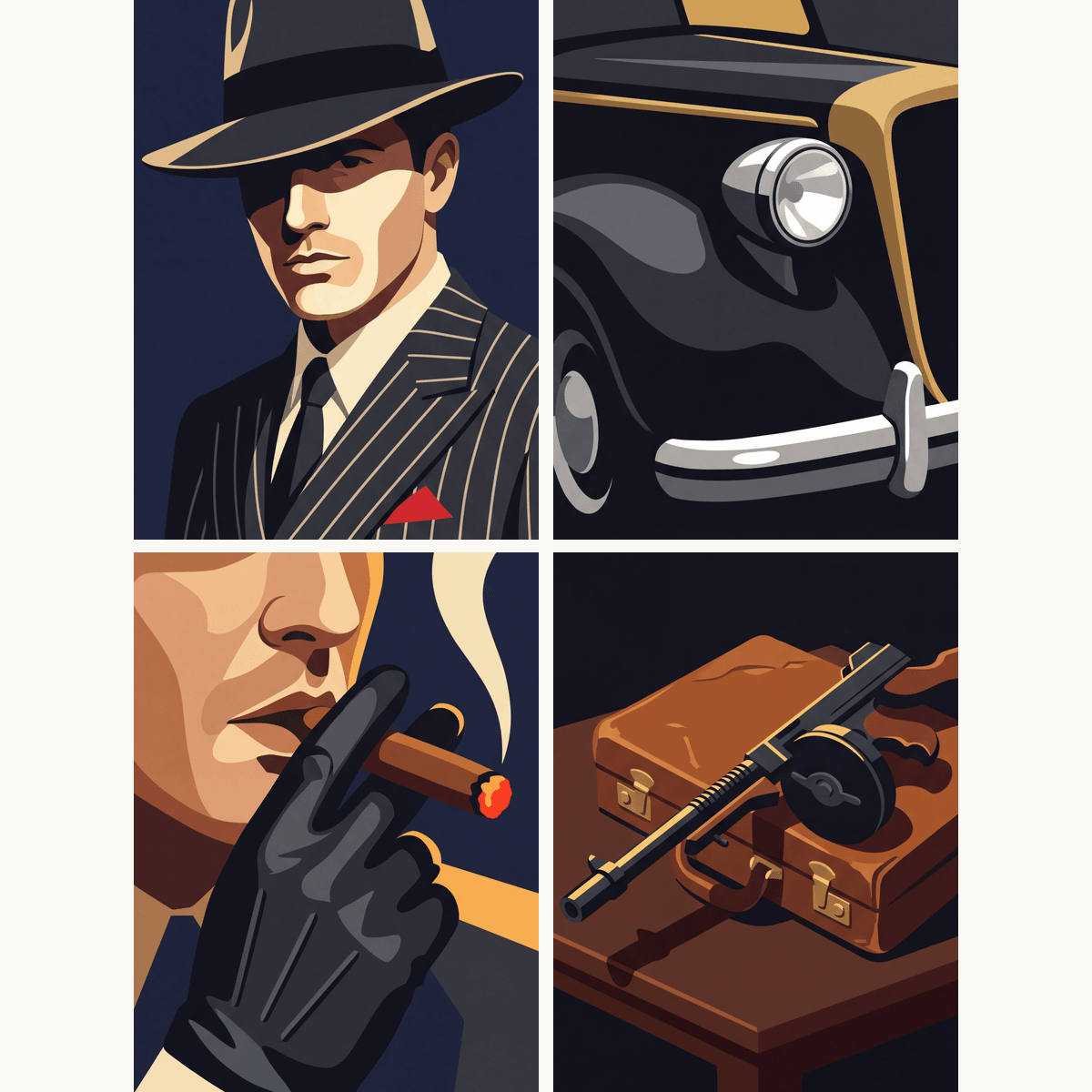 Mafia Elegance - Number Artist Paint by Numbers Kits