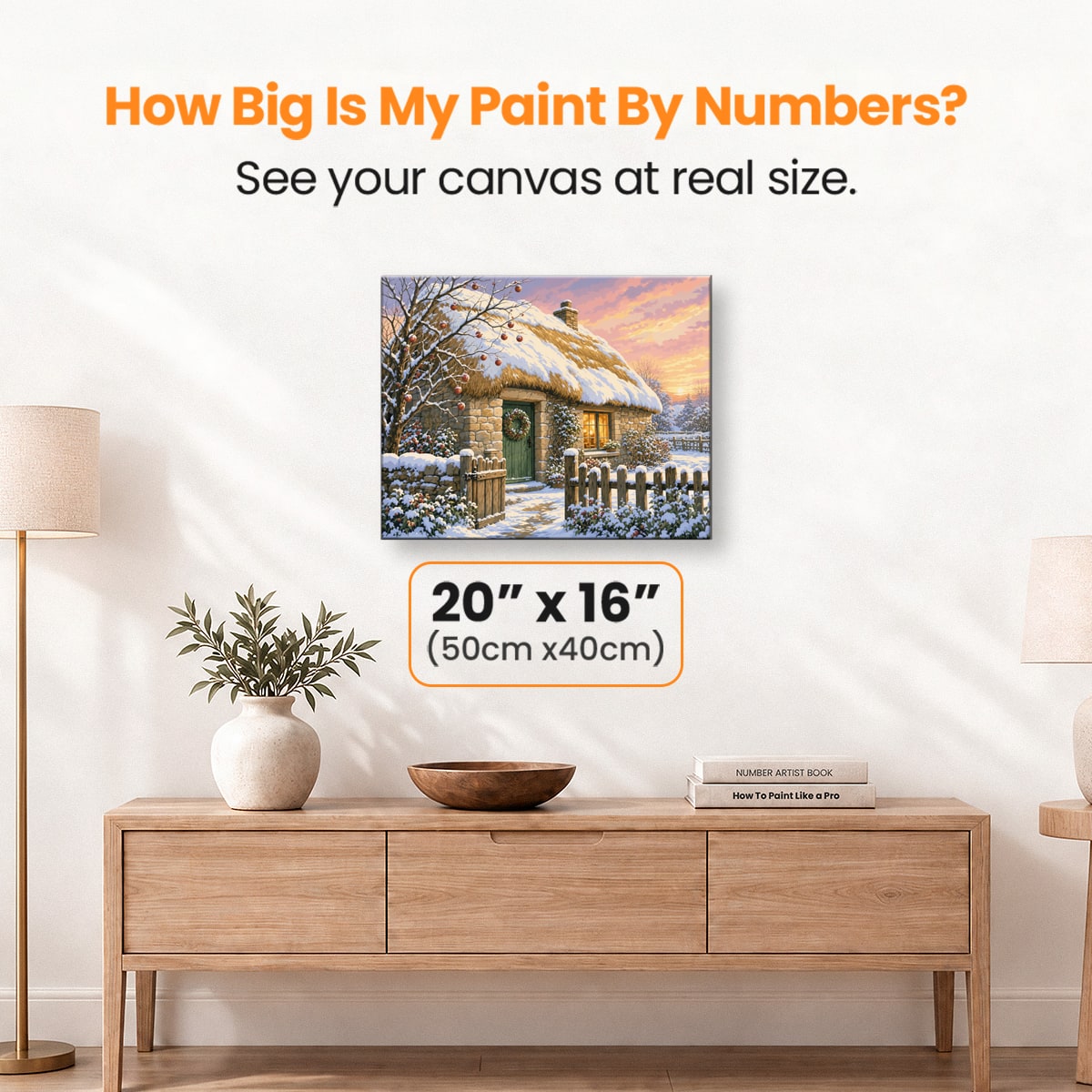 Cottage Dreams - Number Artist Paint by Numbers Kits