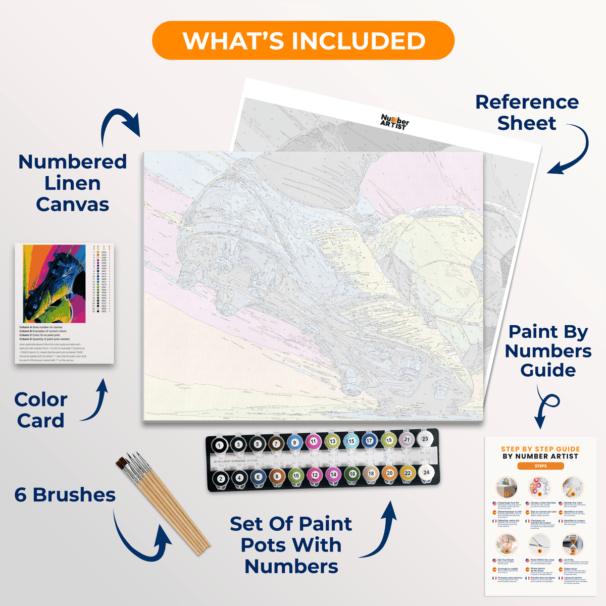 Power Shot - Number Artist Paint by Numbers Kits