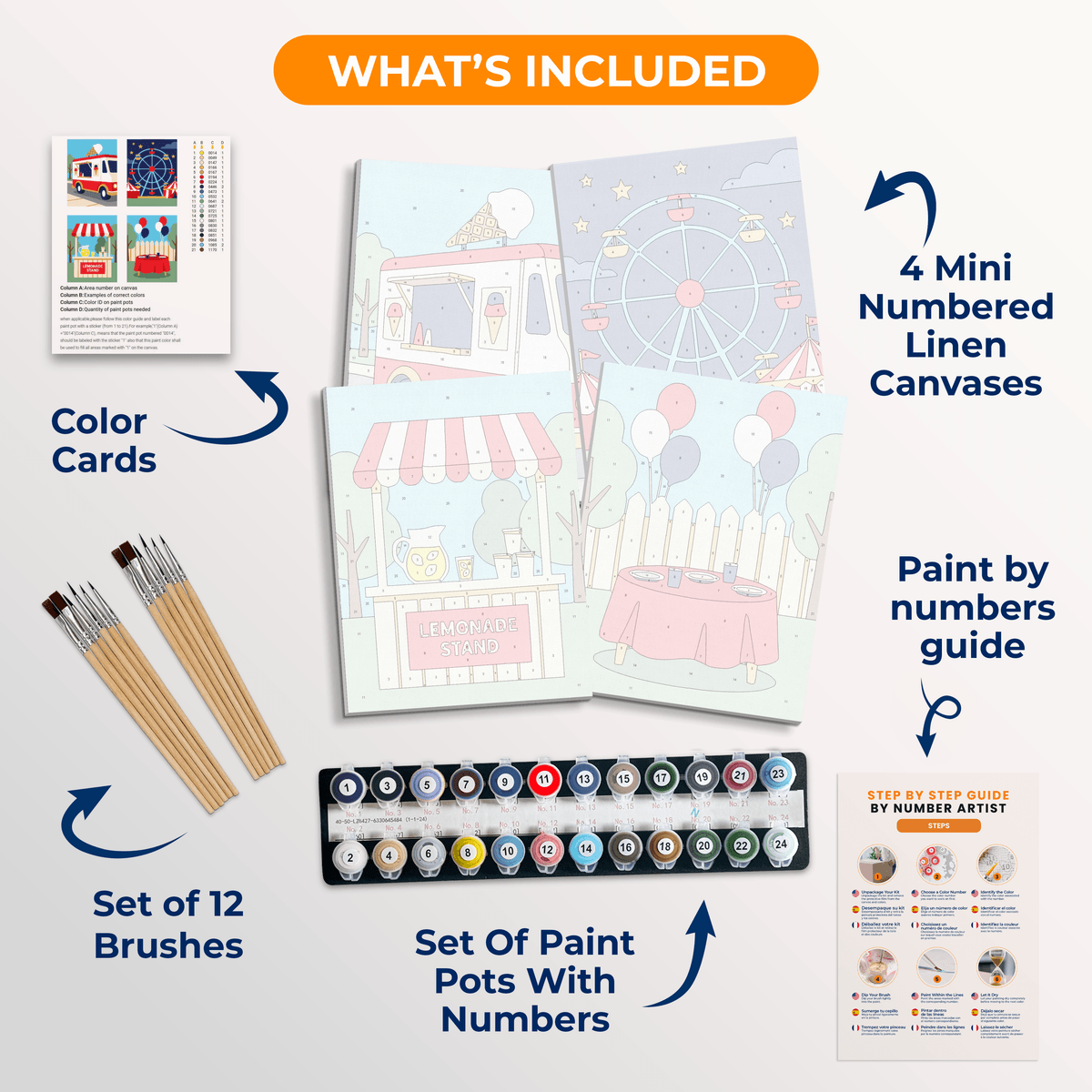 Liberty Carnival - Number Artist Paint by Numbers Kits