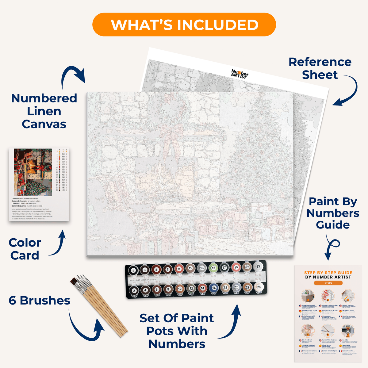 Too Many Presents - Number Artist Paint by Numbers Kits