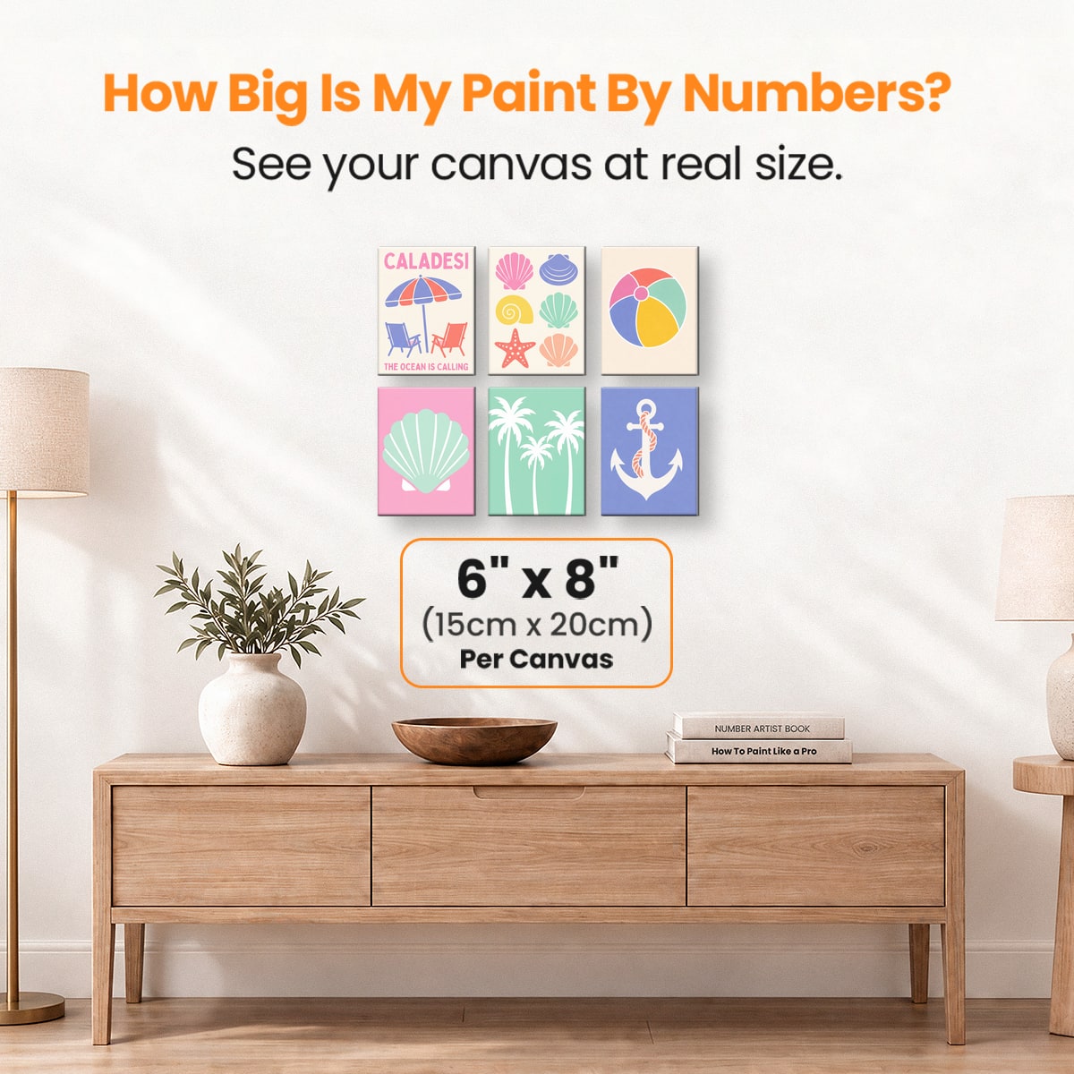 Ocean is Calling - Number Artist Paint by Numbers Kits
