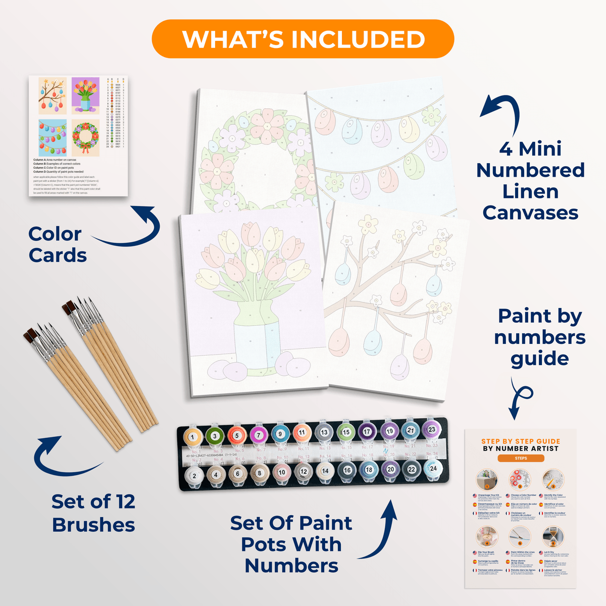 Cozy Charm - Number Artist Paint by Numbers Kits