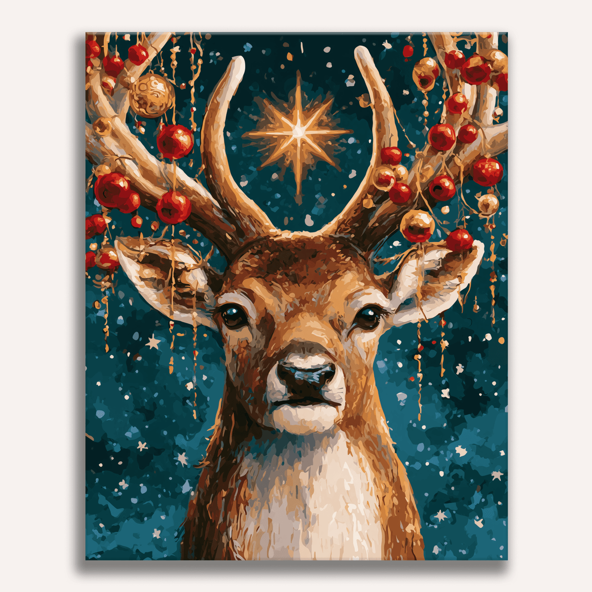 Festive Joy - Number Artist Paint by Numbers Kits