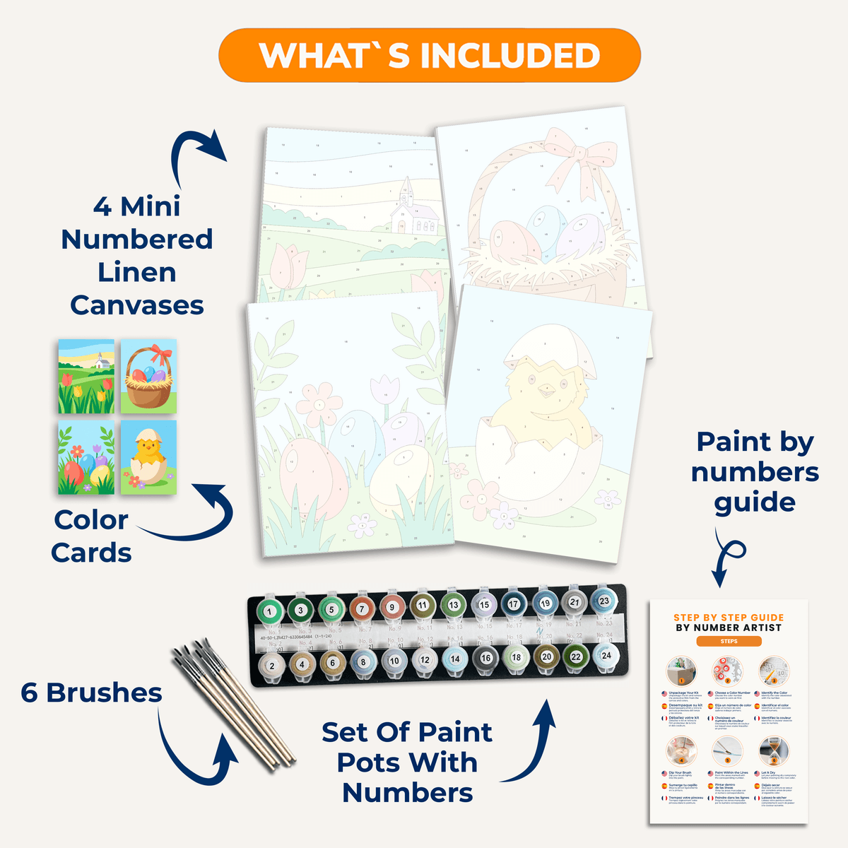 Chick Joy - Number Artist Paint by Numbers Kits