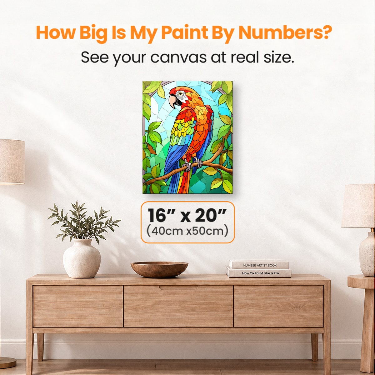 Mosaic Parrotrait