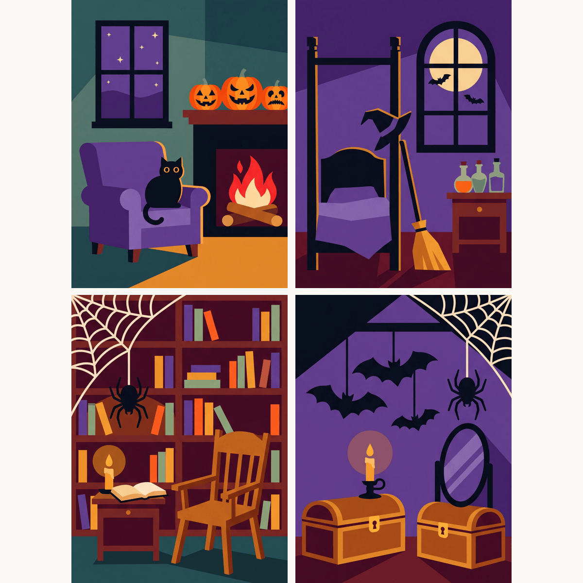 Coven Comfort - Number Artist Paint by Numbers Kits
