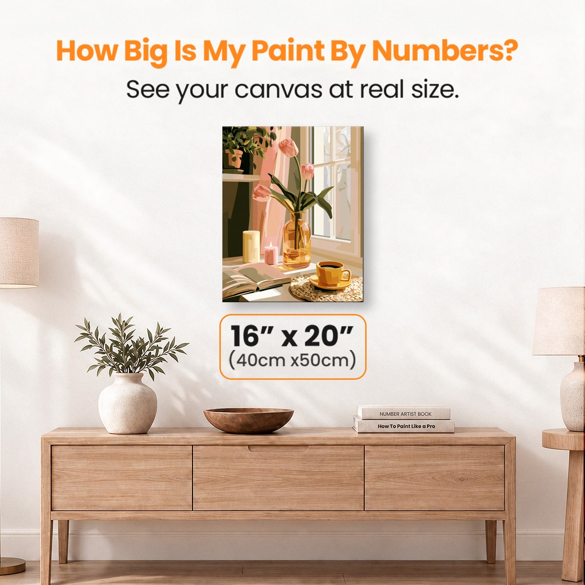 Slow Sunday Morning - Number Artist Paint by Numbers Kits