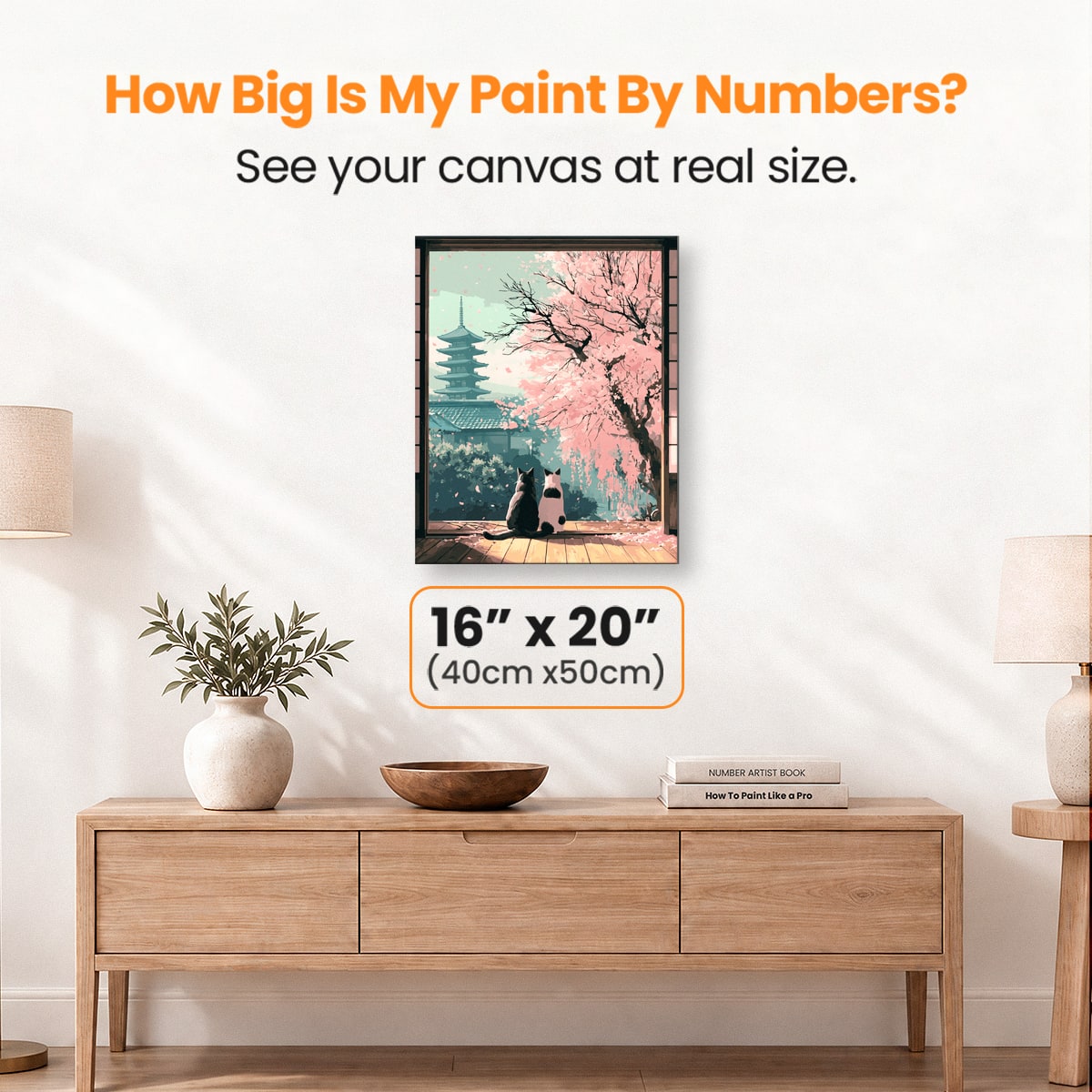 Neko Zen - Number Artist Paint by Numbers Kits