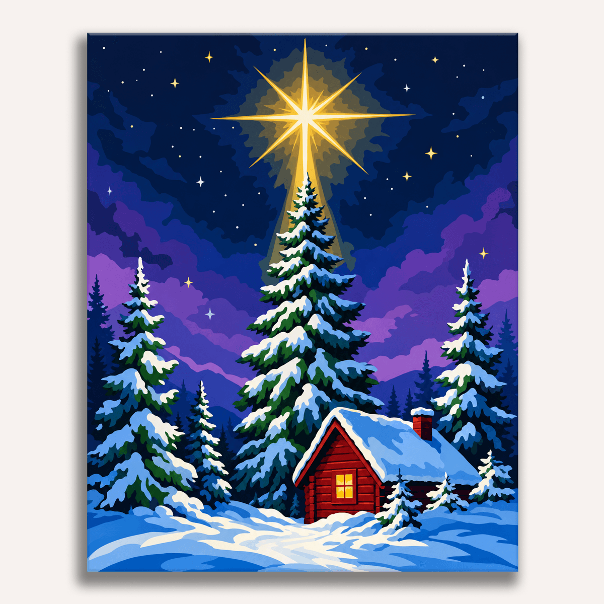 Wishing Star - Number Artist Paint by Numbers Kits