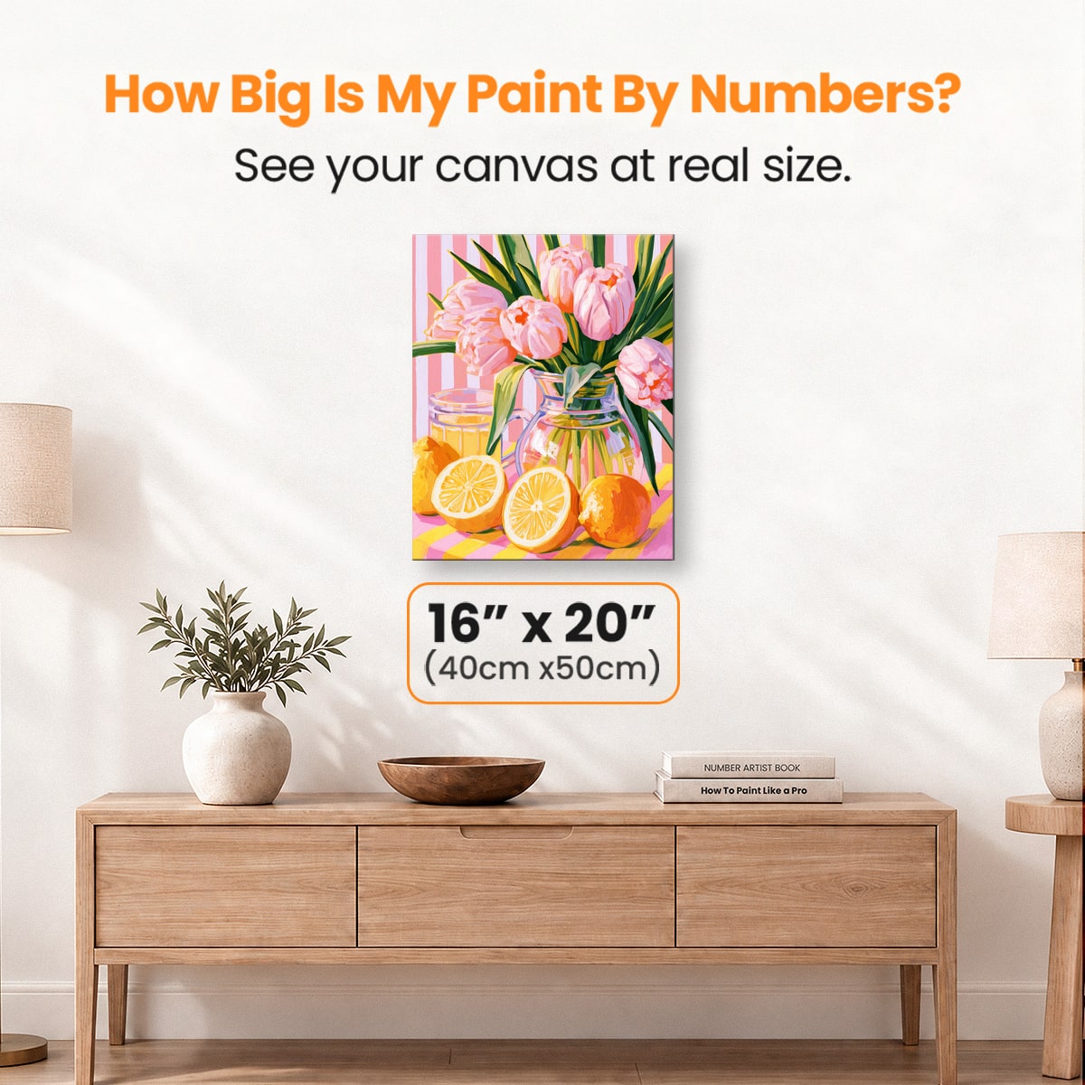 Fragrant Lemonade - Number Artist Paint by Numbers Kits