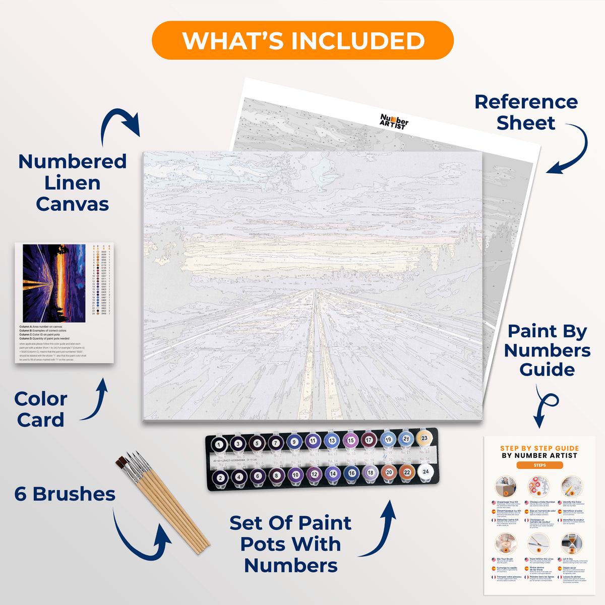 In the Air Tonight - Number Artist Paint by Numbers Kits