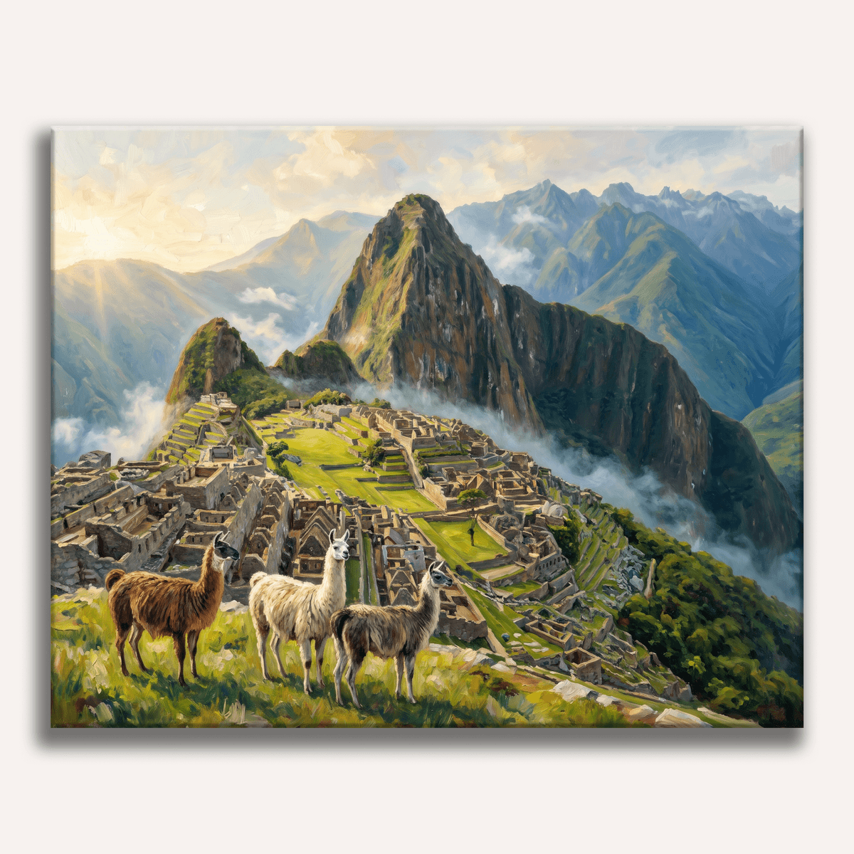 Machu Picchu Morning - Number Artist Paint by Numbers Kits