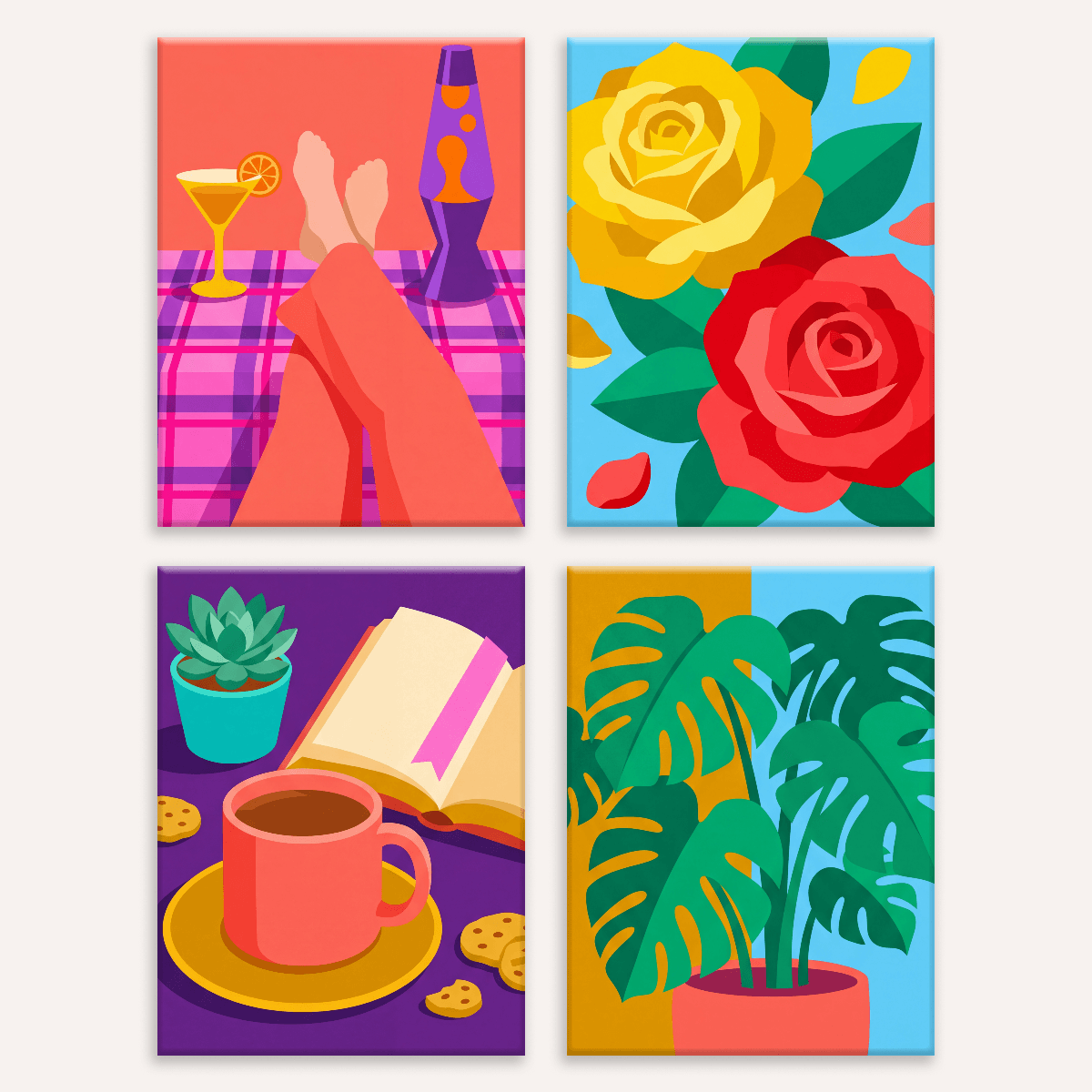 Cozy Comfort - Number Artist Paint by Numbers Kits