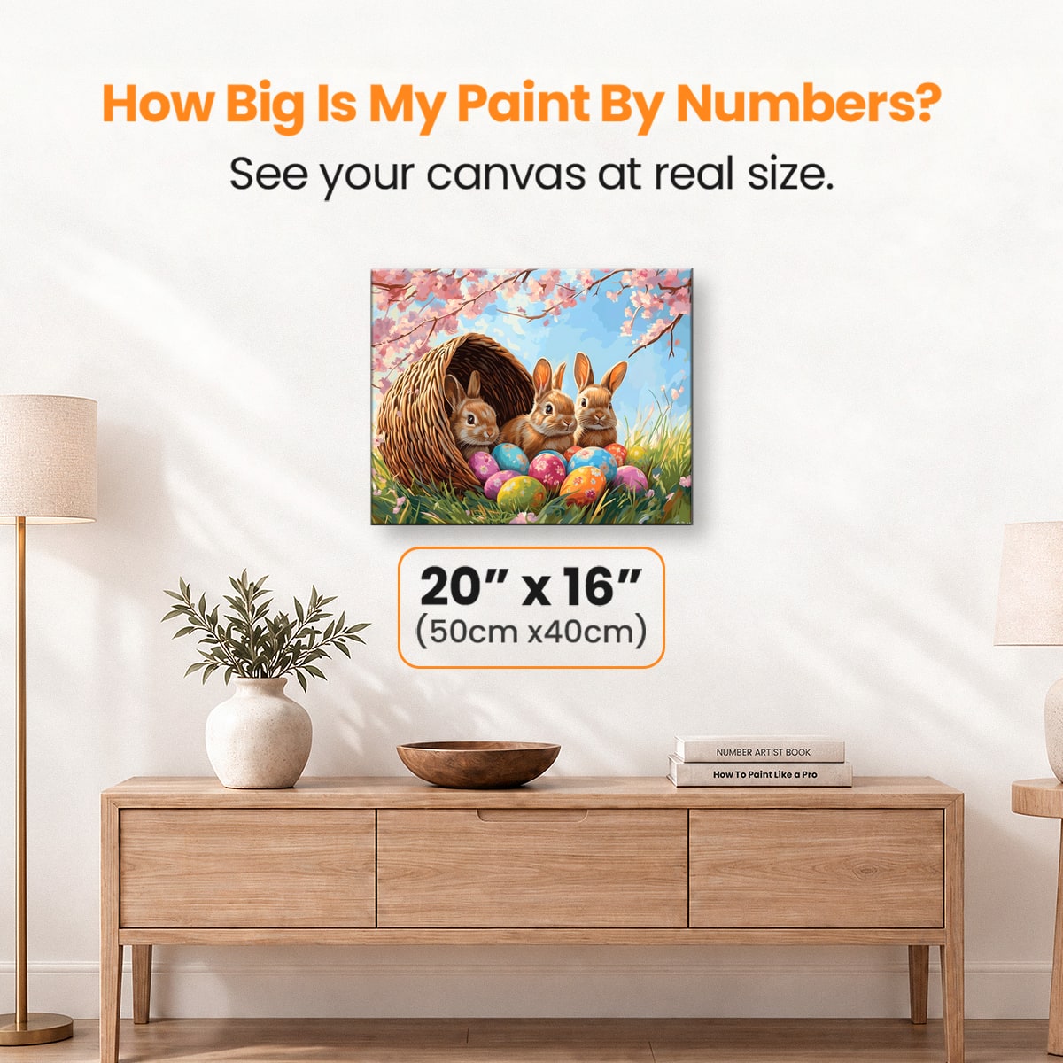 Basket Trio - Number Artist Paint by Numbers Kits