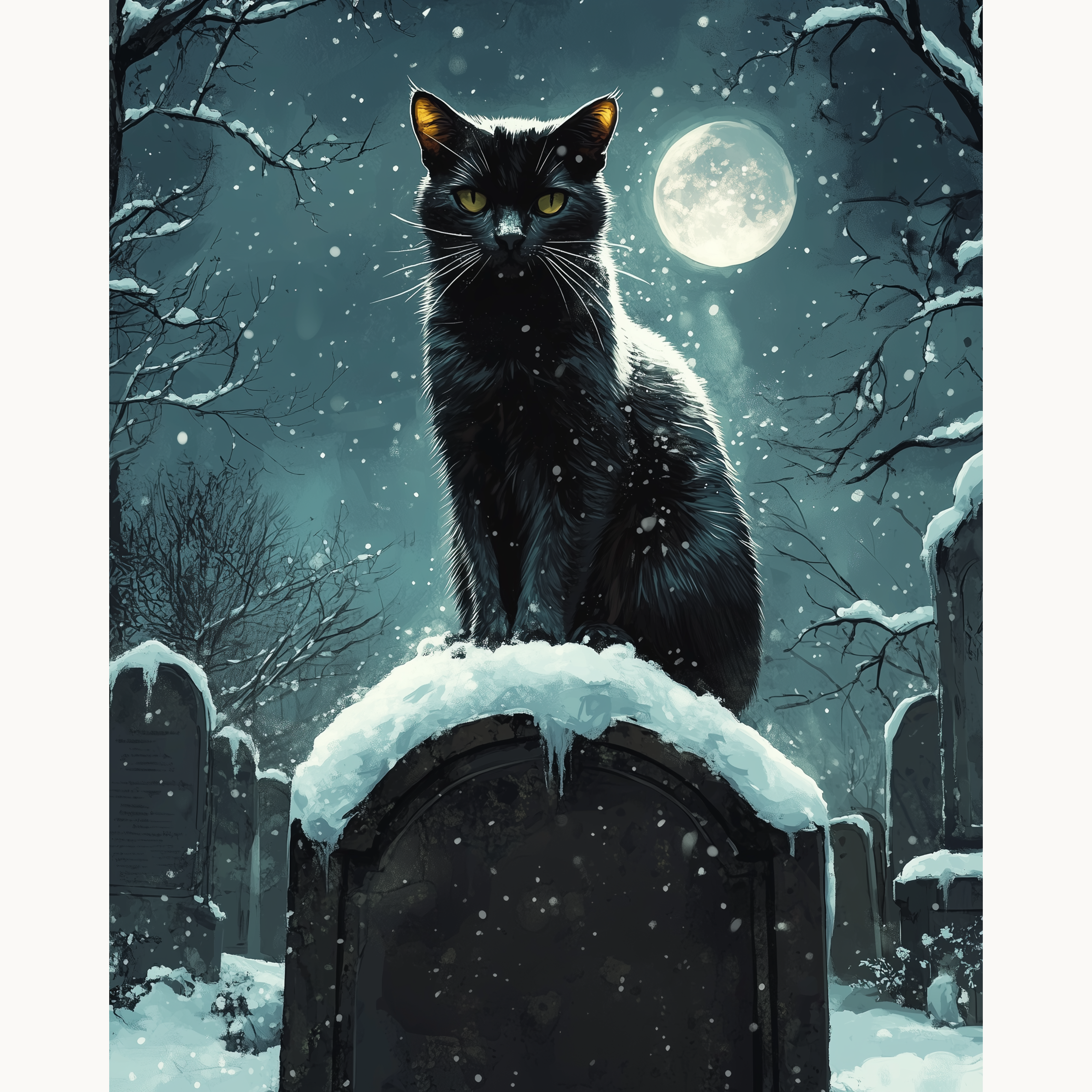 Cat Stillness - Number Artist Paint by Numbers Kits