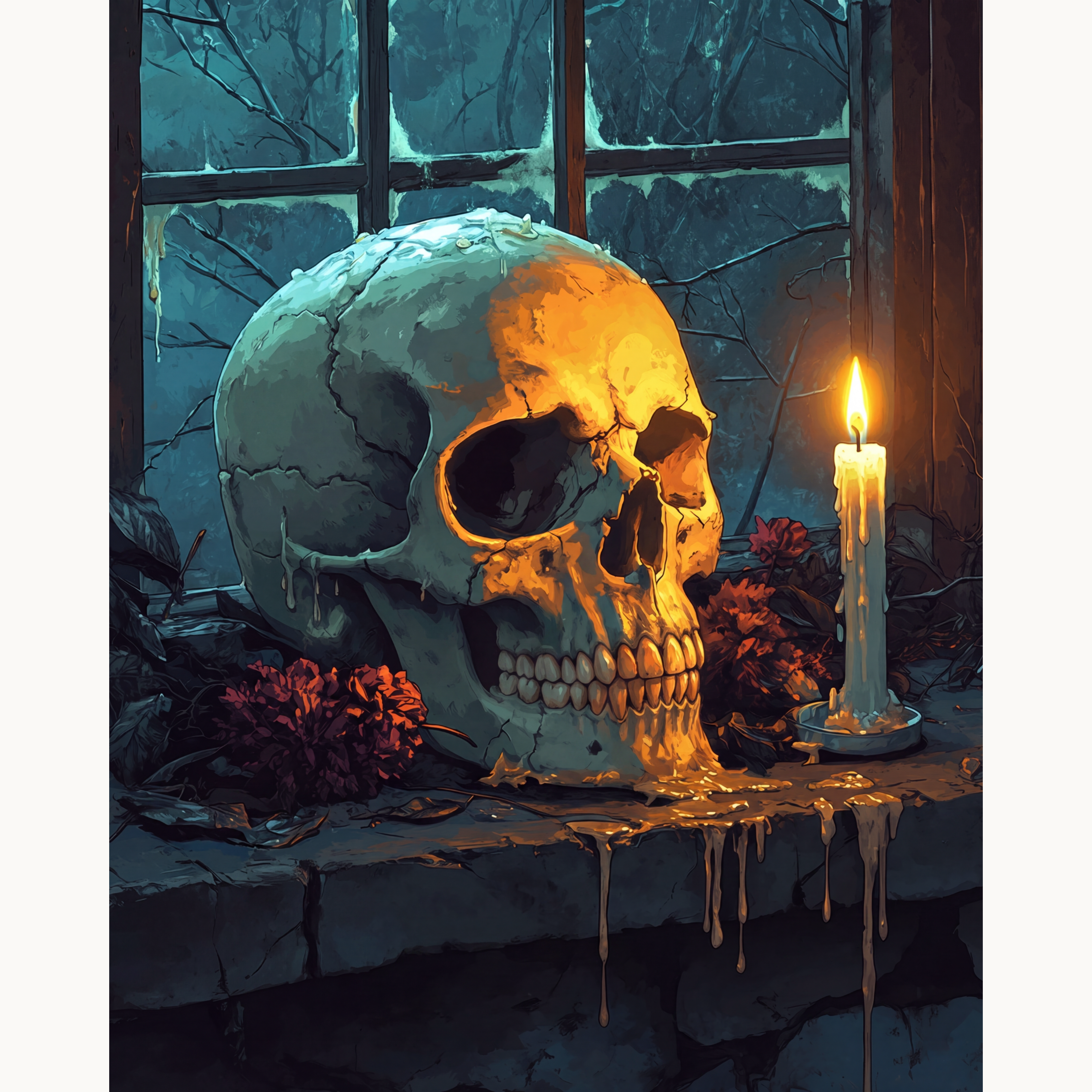 Skull Stories - Number Artist Paint by Numbers Kits