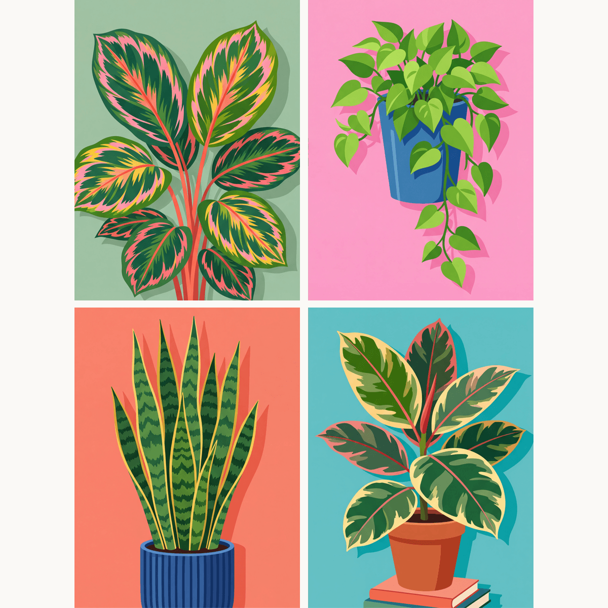 A Home That Grows - Number Artist Paint by Numbers Kits