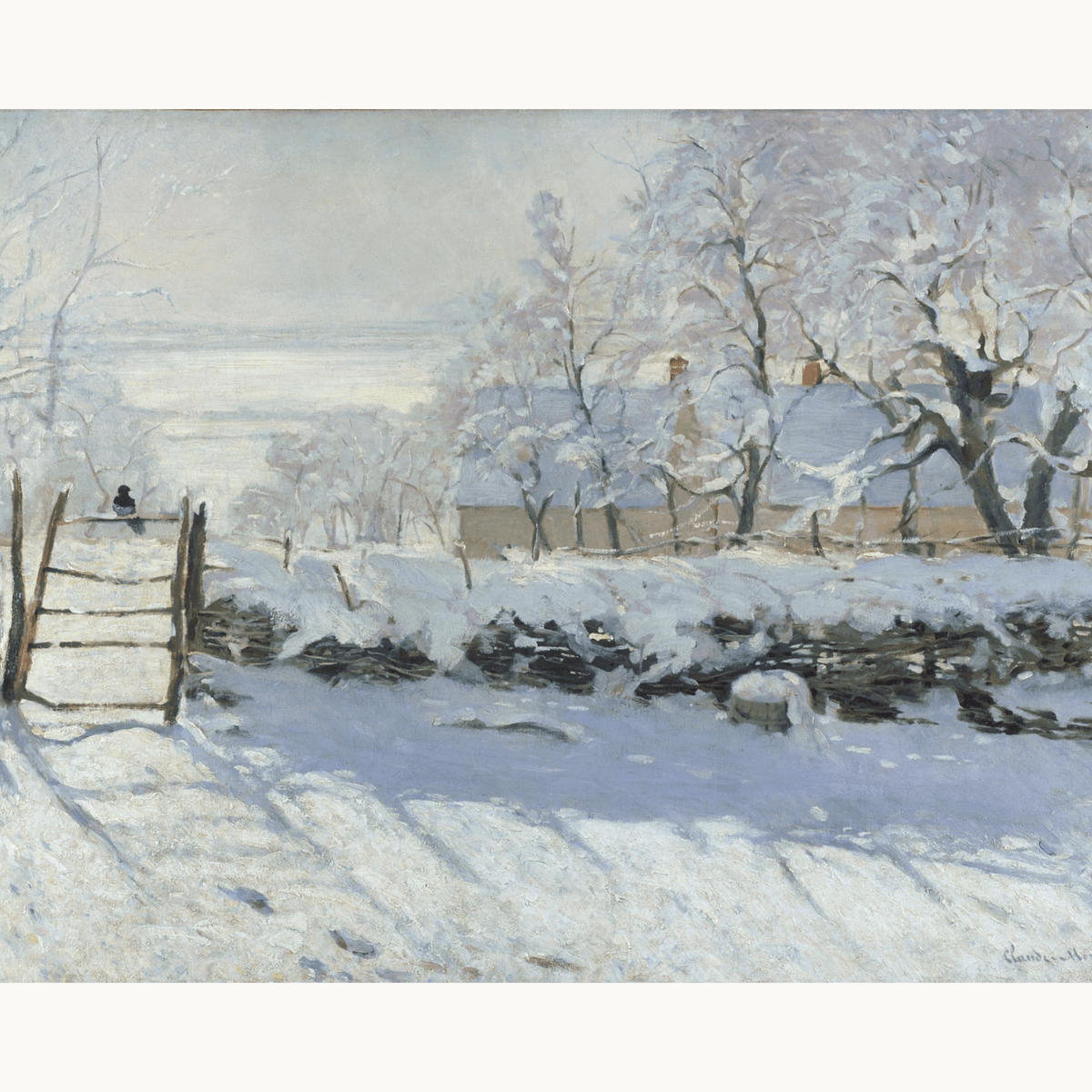 The Magpie by Claude Monet - Number Artist Paint by Numbers Kits