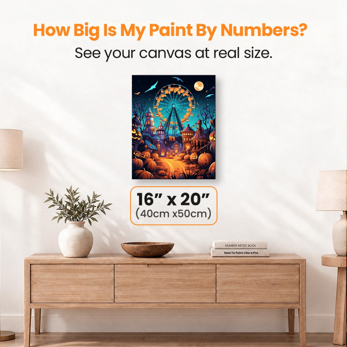Monster Carnival - Number Artist Paint by Numbers Kits
